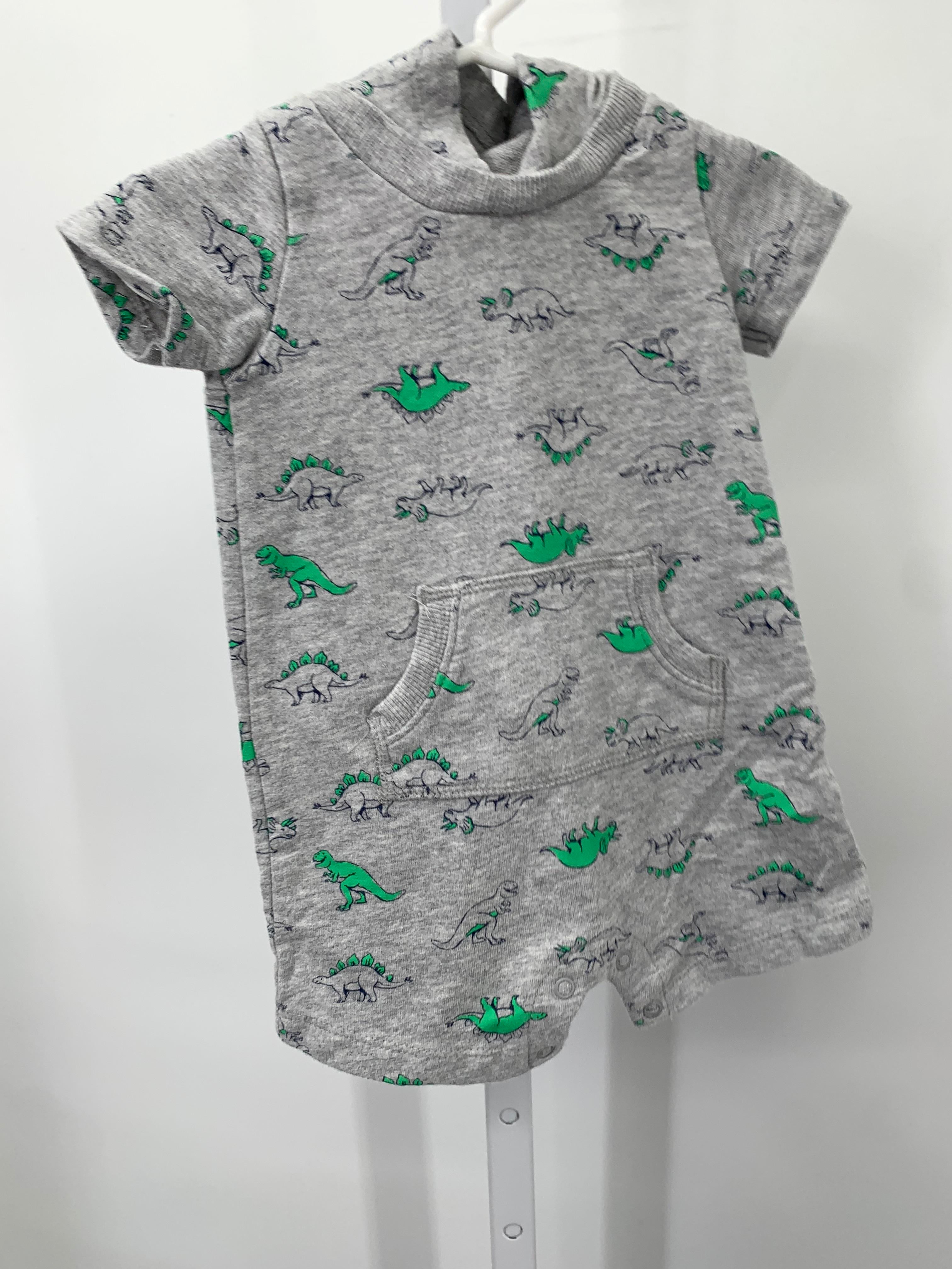 DINOSAURS HOODED KNIT