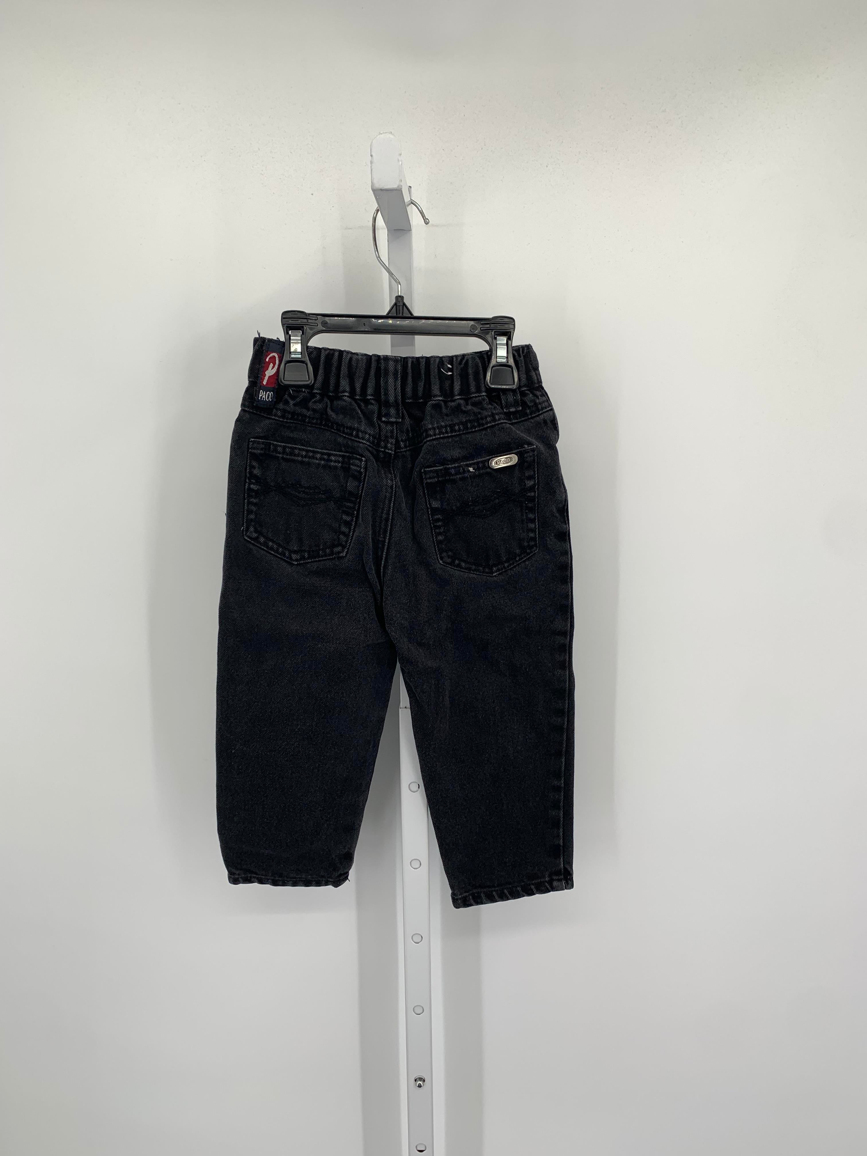 ELASTIC WAIST JEANS