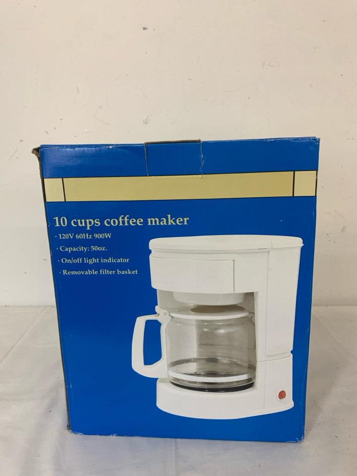 NIB 12 CUP COFFEE MAKER.