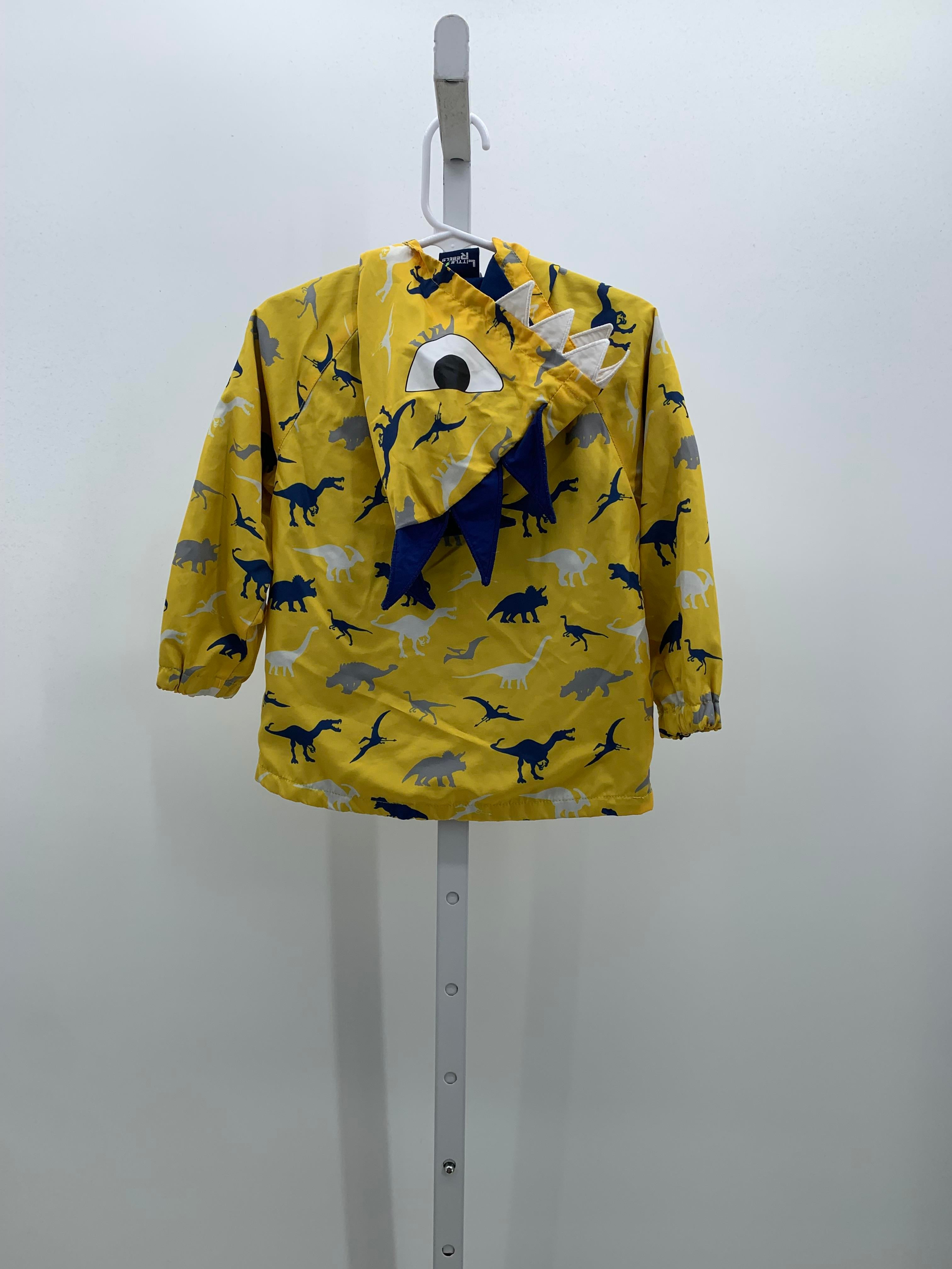 HOODED DINOS ZIP UP JACKET