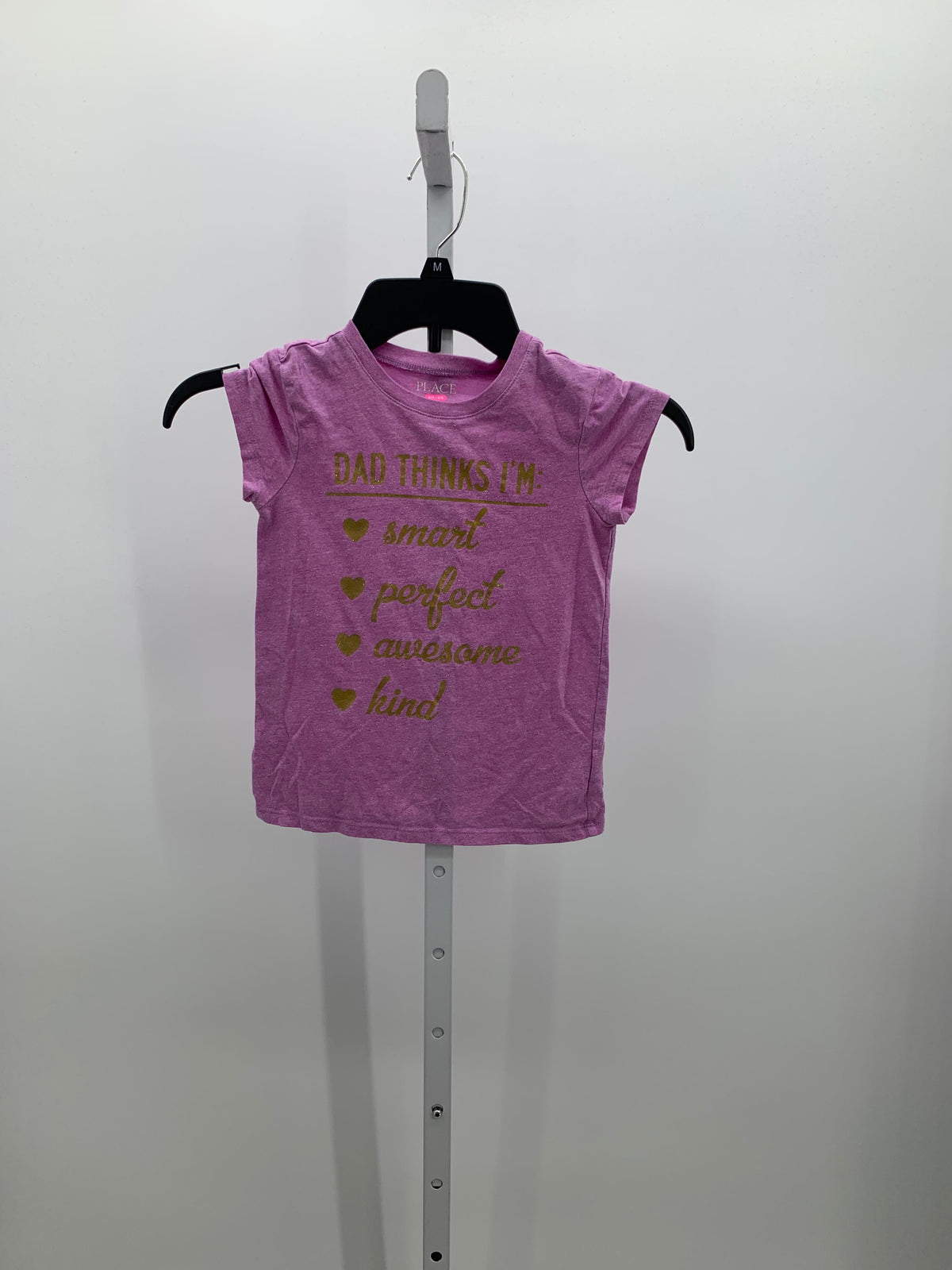 Children's Place Size 5-6 Girls Short Sleeve Shirt
