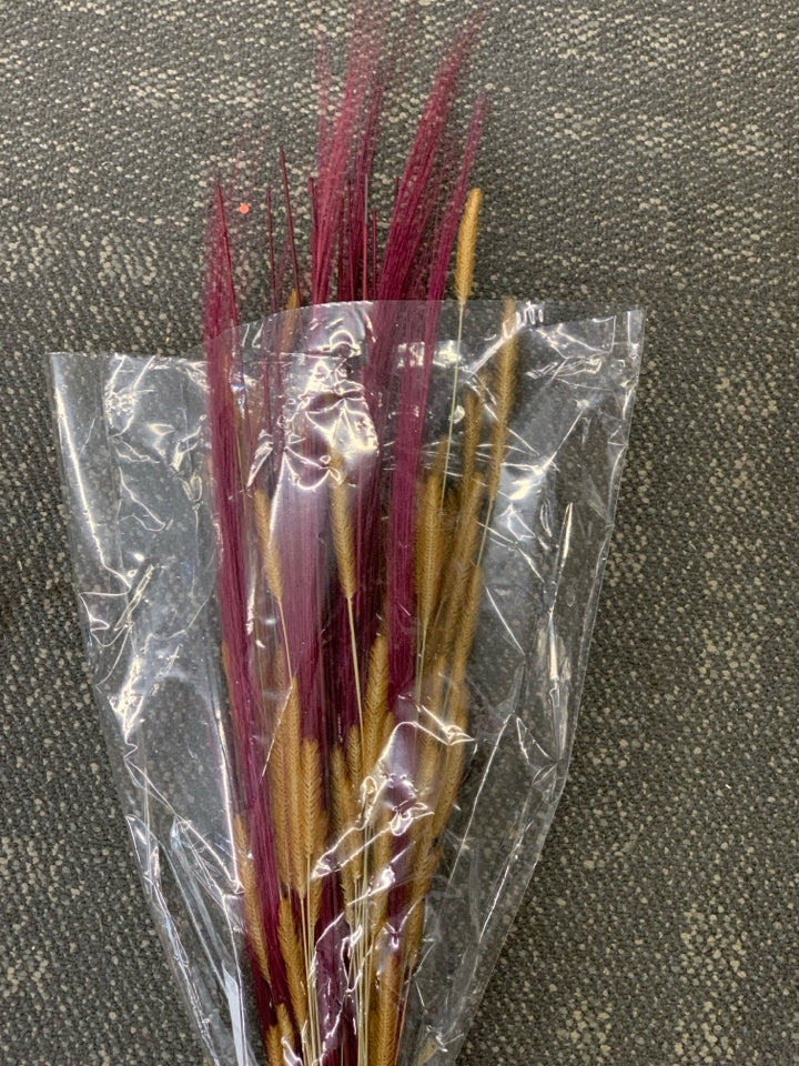 FAUX WILD GRASS VASE FILLER.