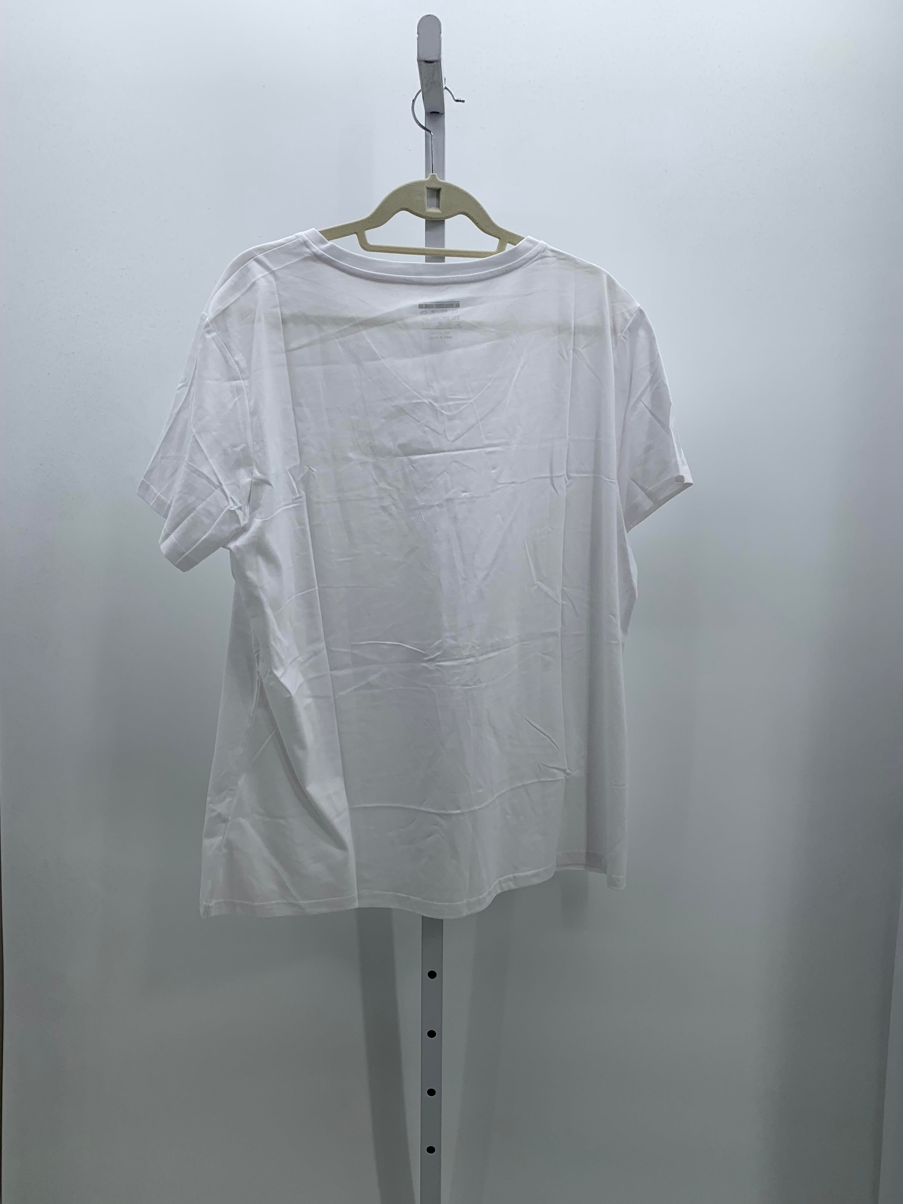 Size 2X Womens Short Sleeve Shirt
