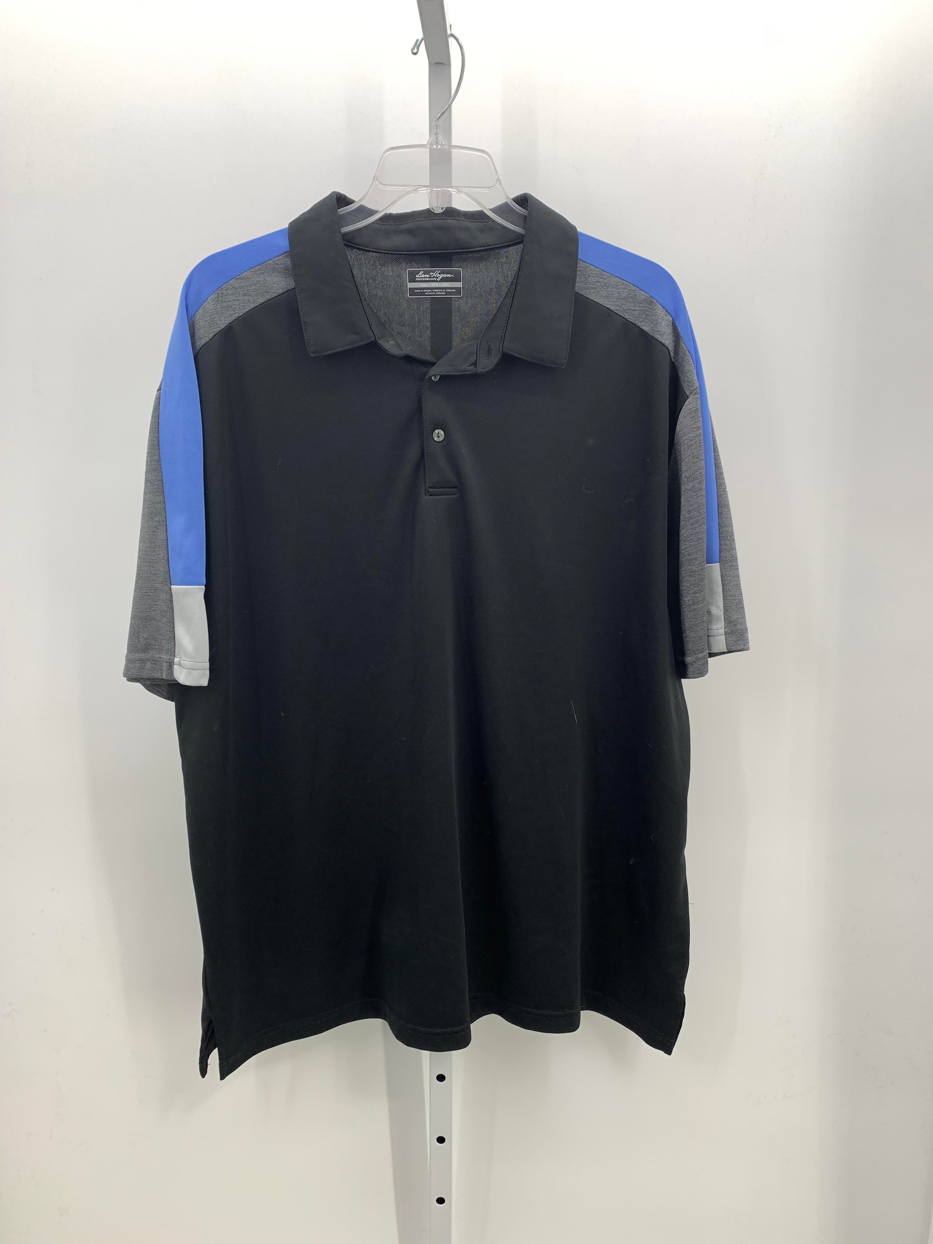 BLUE GREY ACTIVE POLO