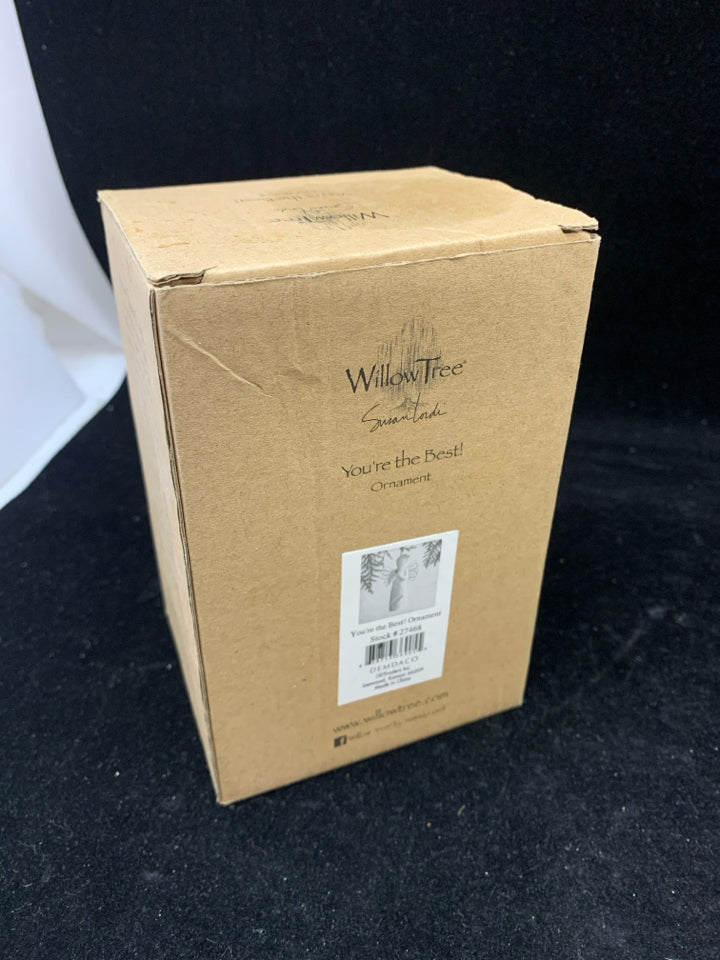 NIB ANGEL ORNAMENT WILLOW TREE "YOU'RE THE BEST".