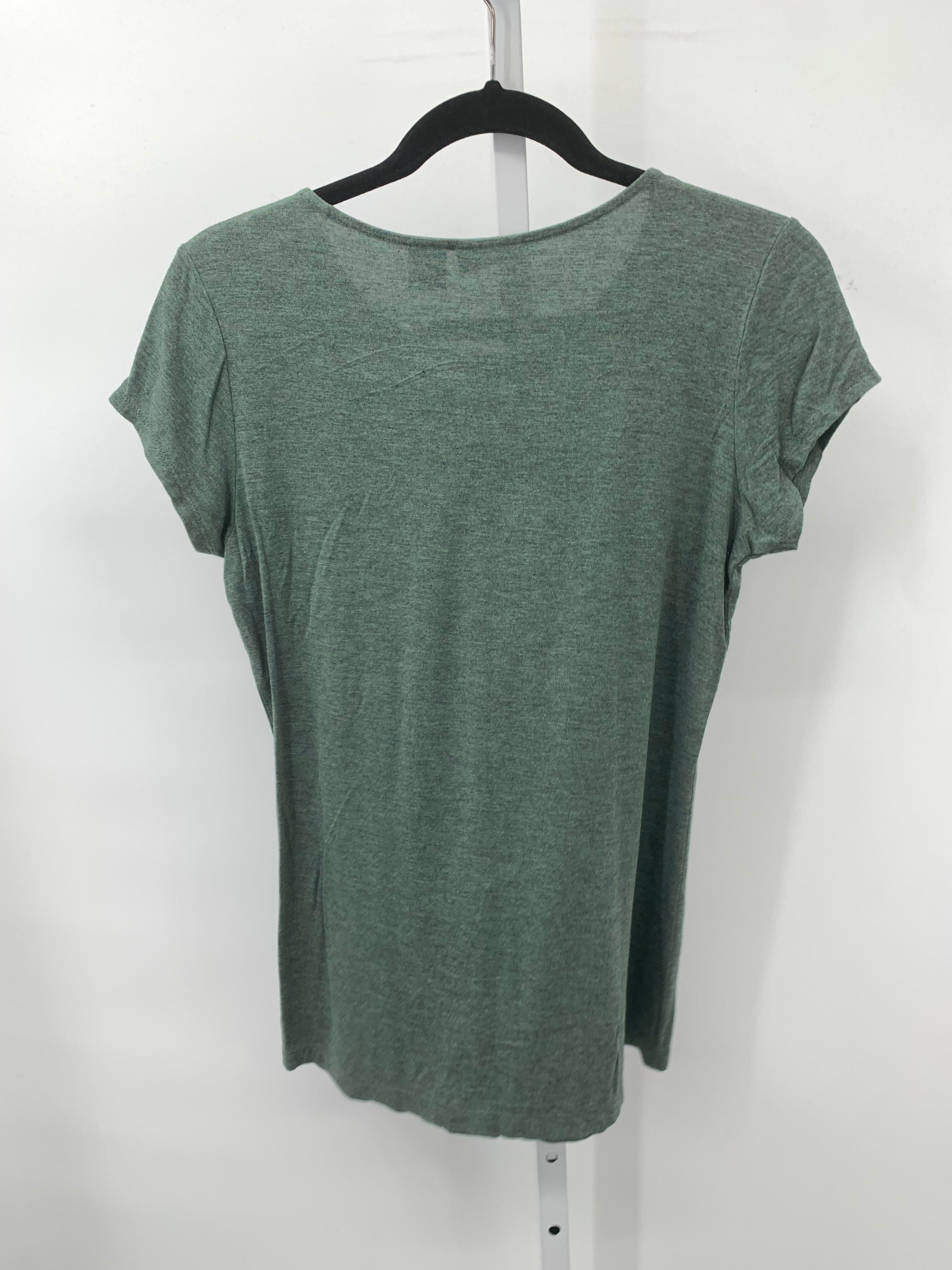 Tahari Size Small Misses Short Sleeve Shirt