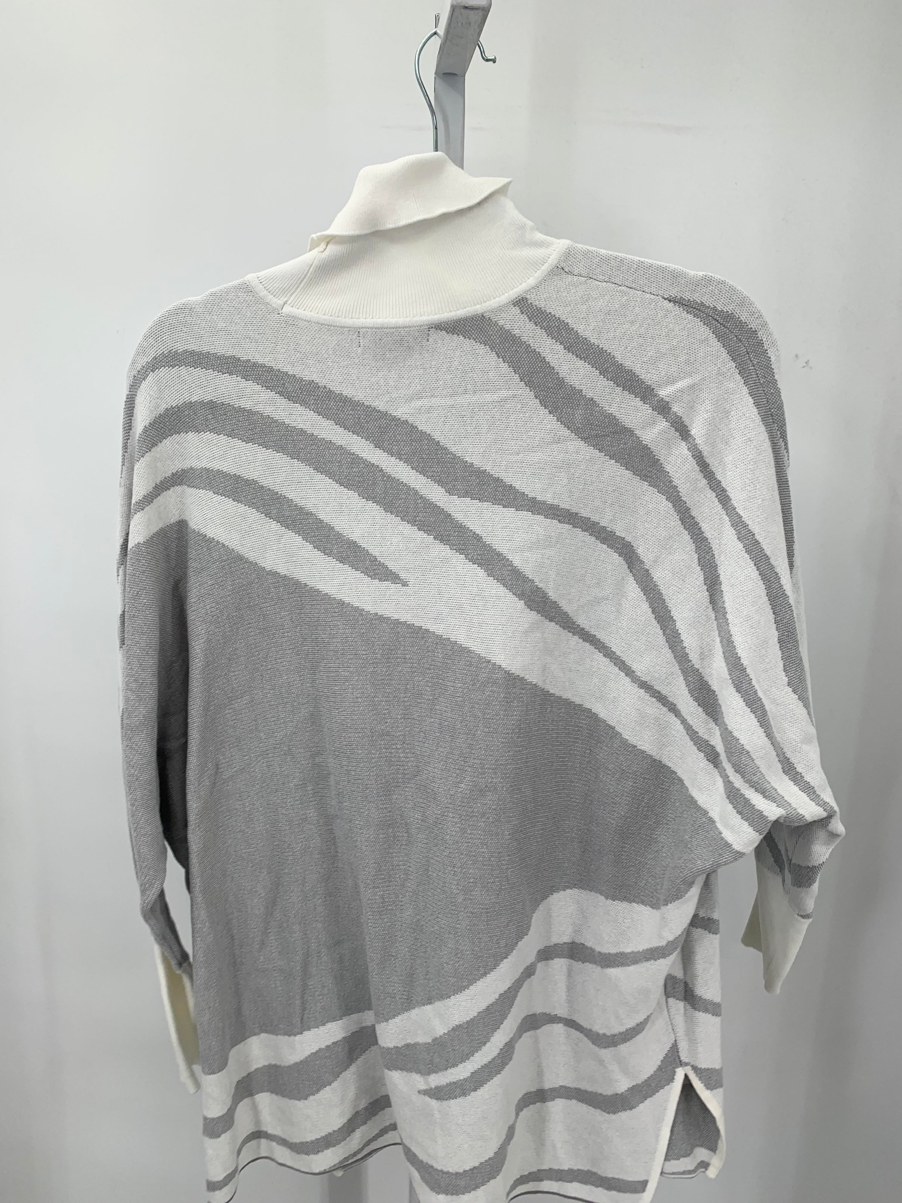 Alfani Size Medium Petite Petite Long Slv Sweater