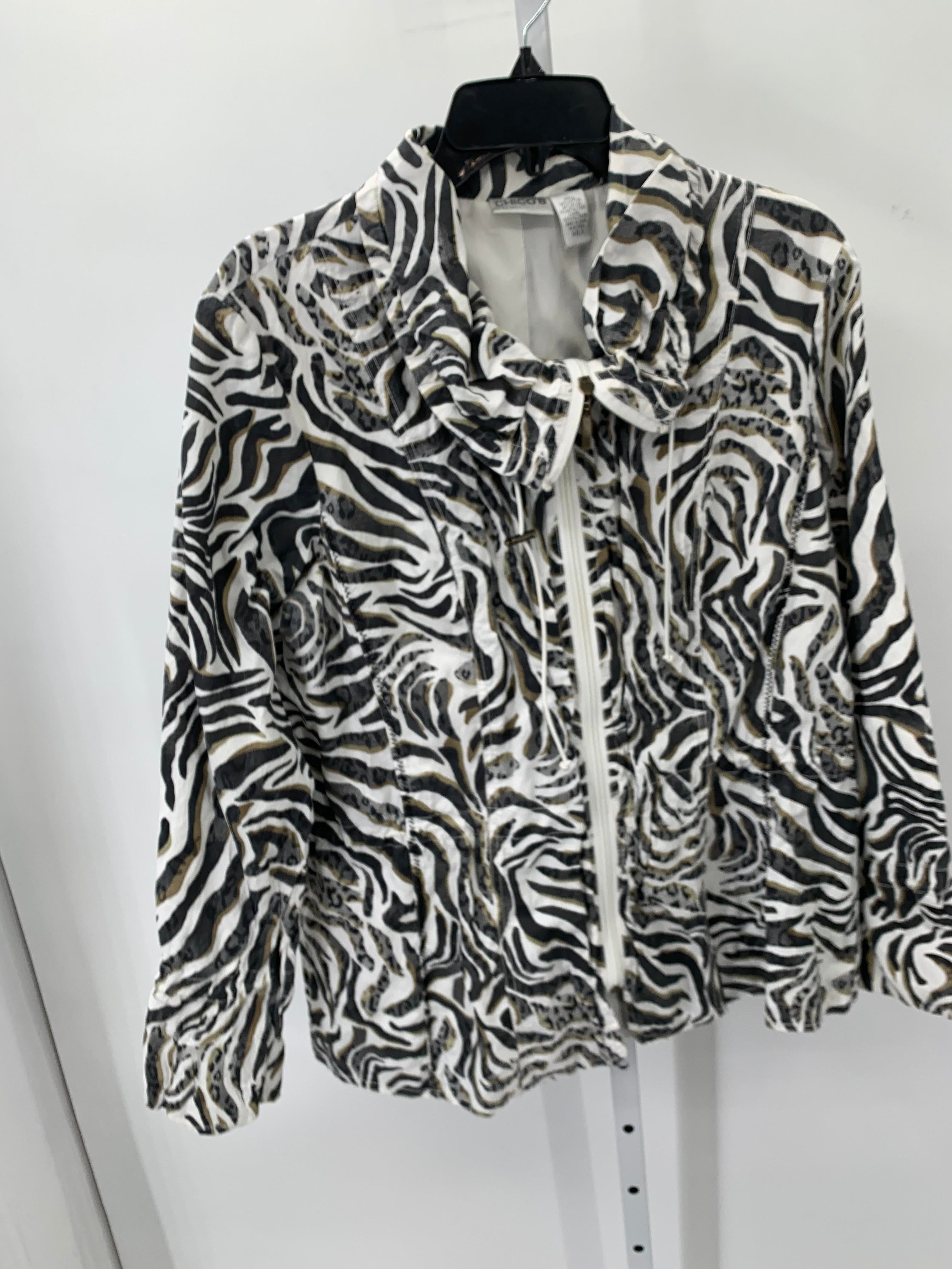 Chico's Size Large Misses Lightweight Jacket