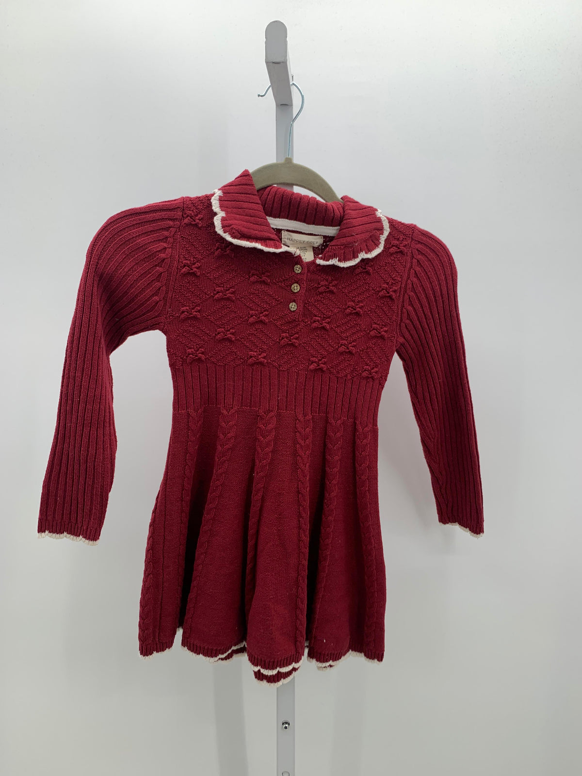 Size 5-6 Girls Long Sleeve Dress