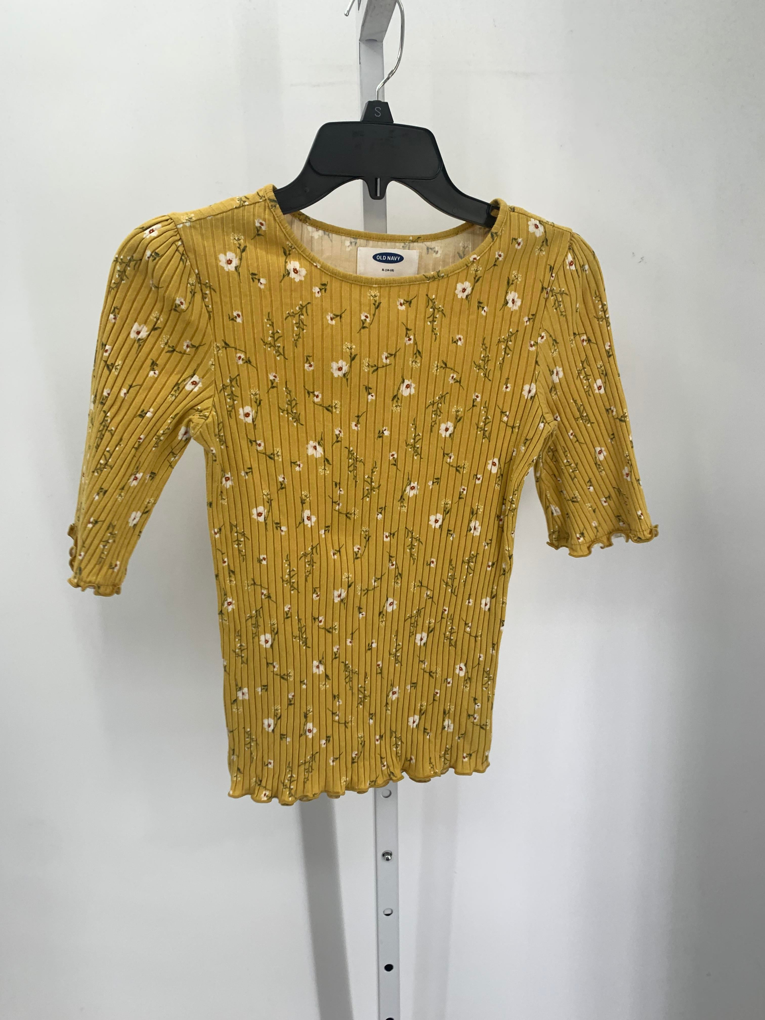 Old Navy Size 14-16 Girls 3/4 Sleeve Shirt