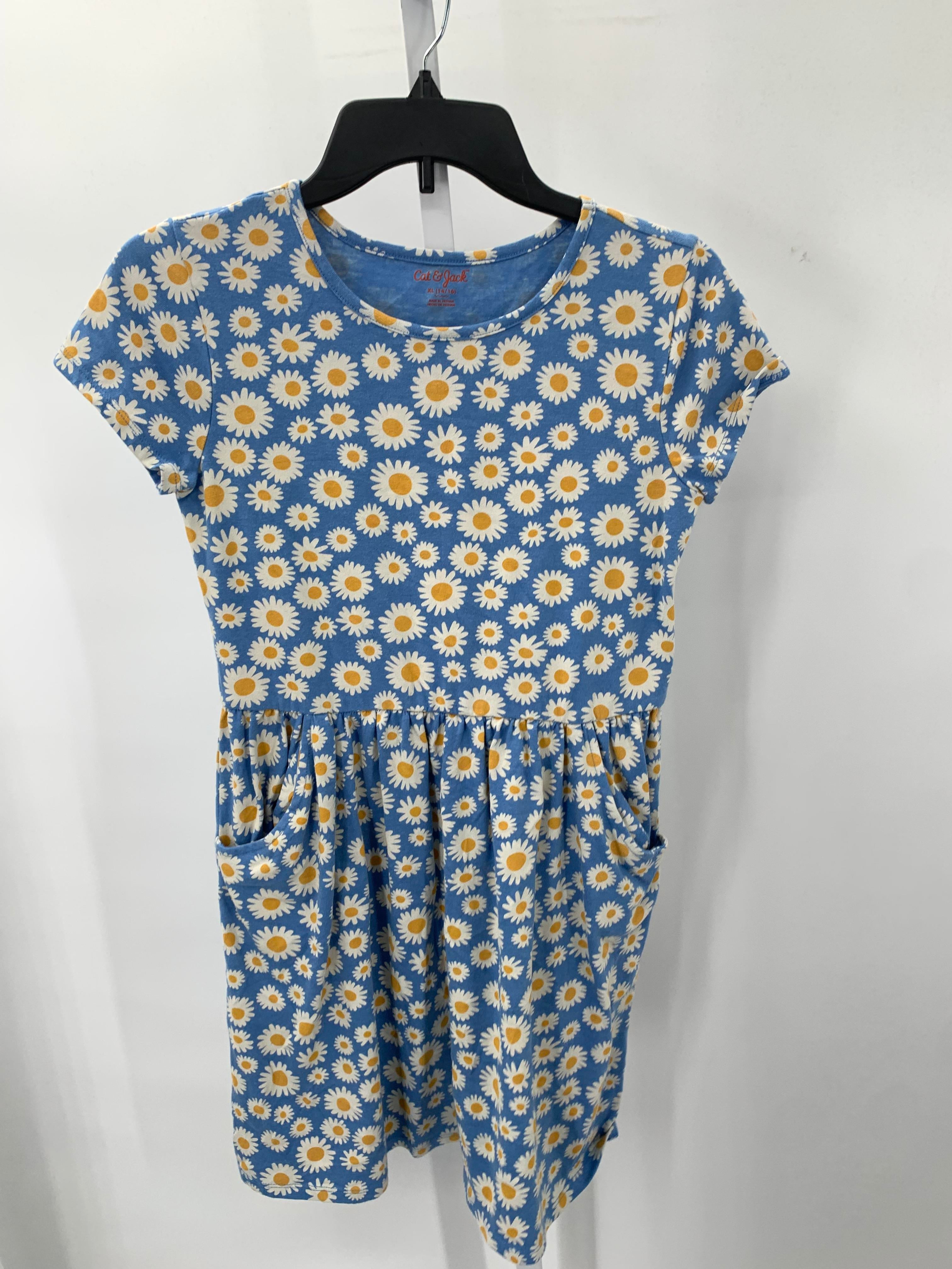 Cat & Jack Size 14-16 Girls Short Sleeve Dress