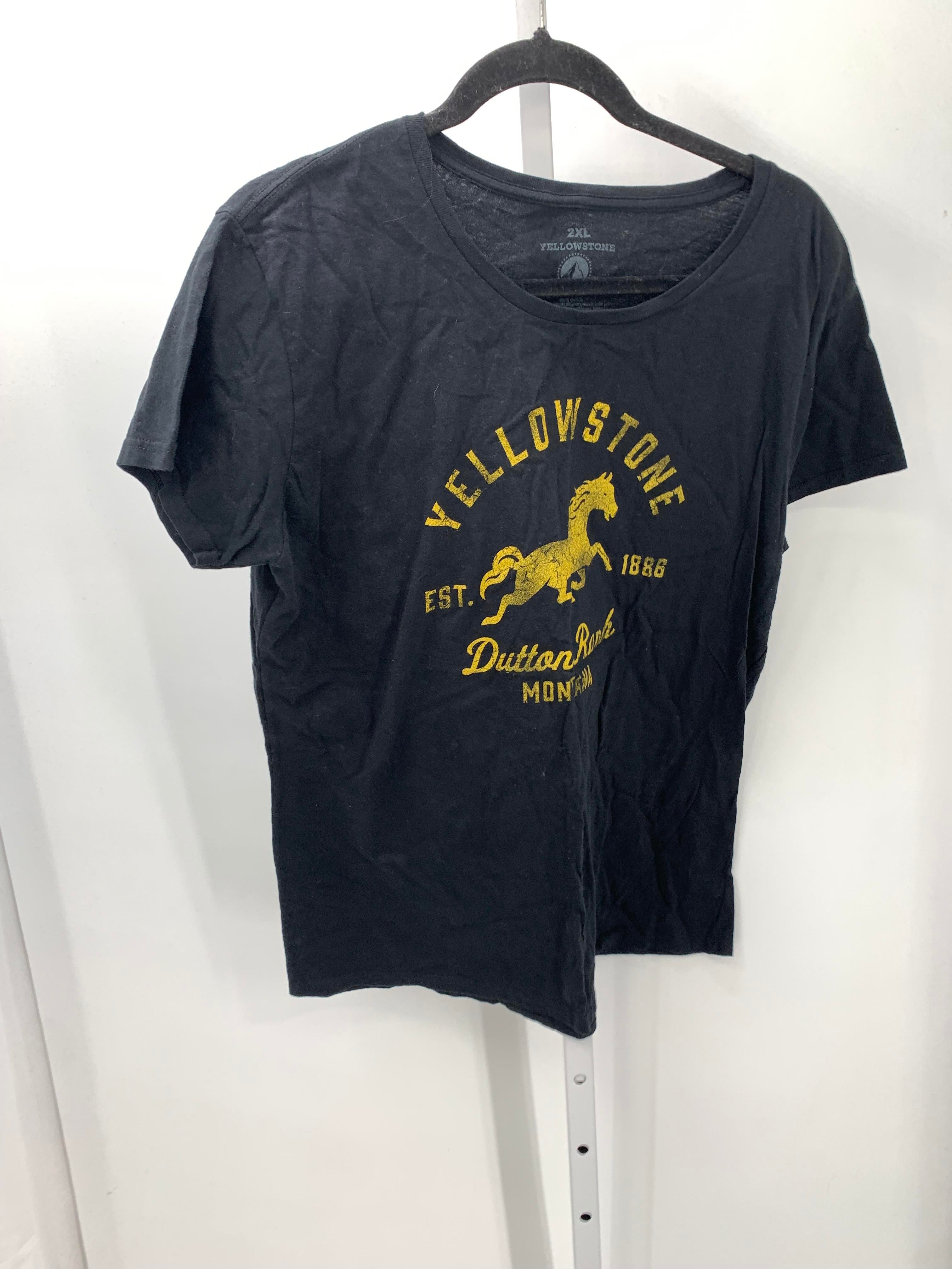 Size 2X Womens Short Sleeve Shirt