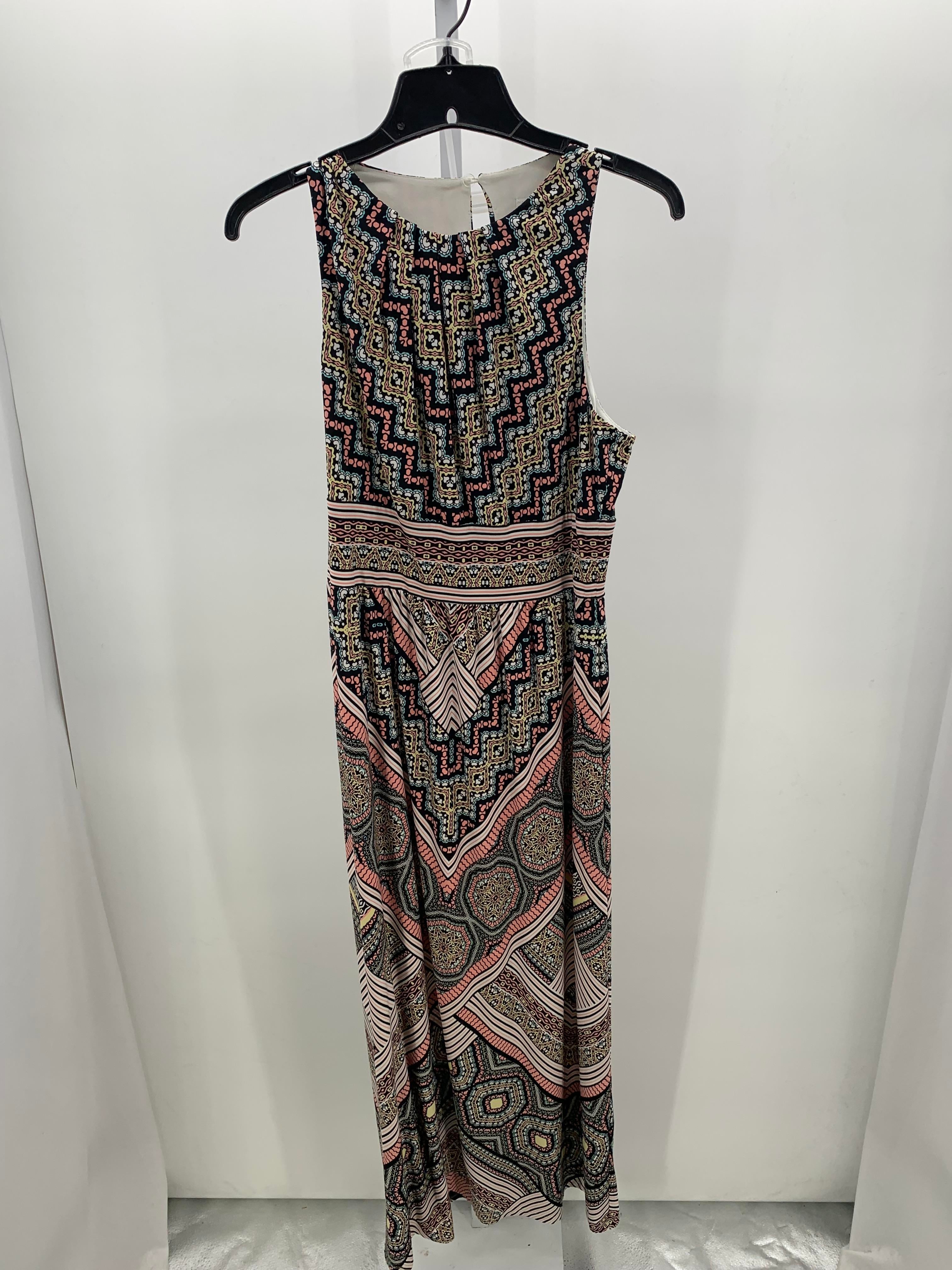 London Times Size 8 Petite Petite Sleeveless Dress