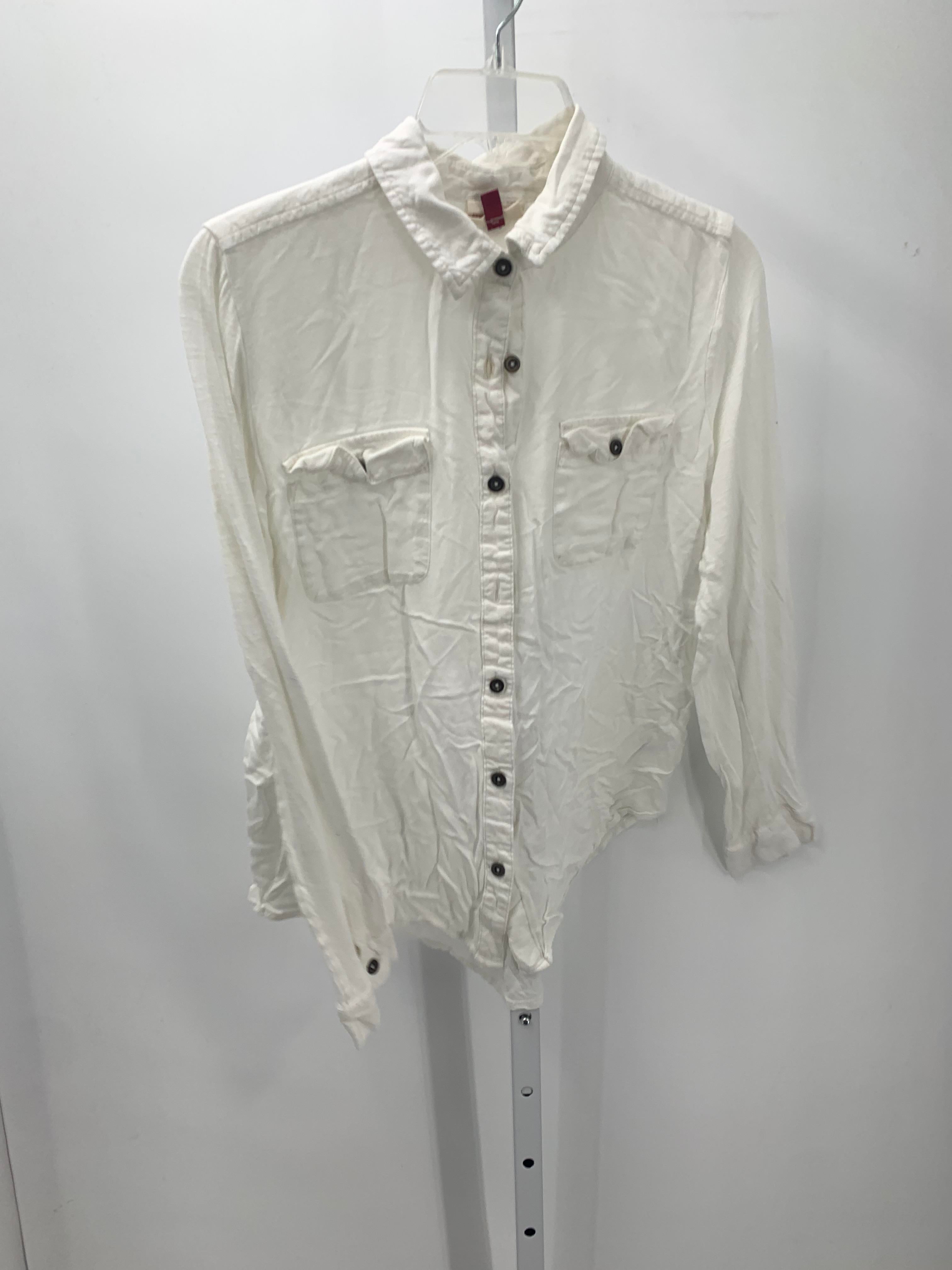 SO Size Large Juniors Long Sleeve Shirt