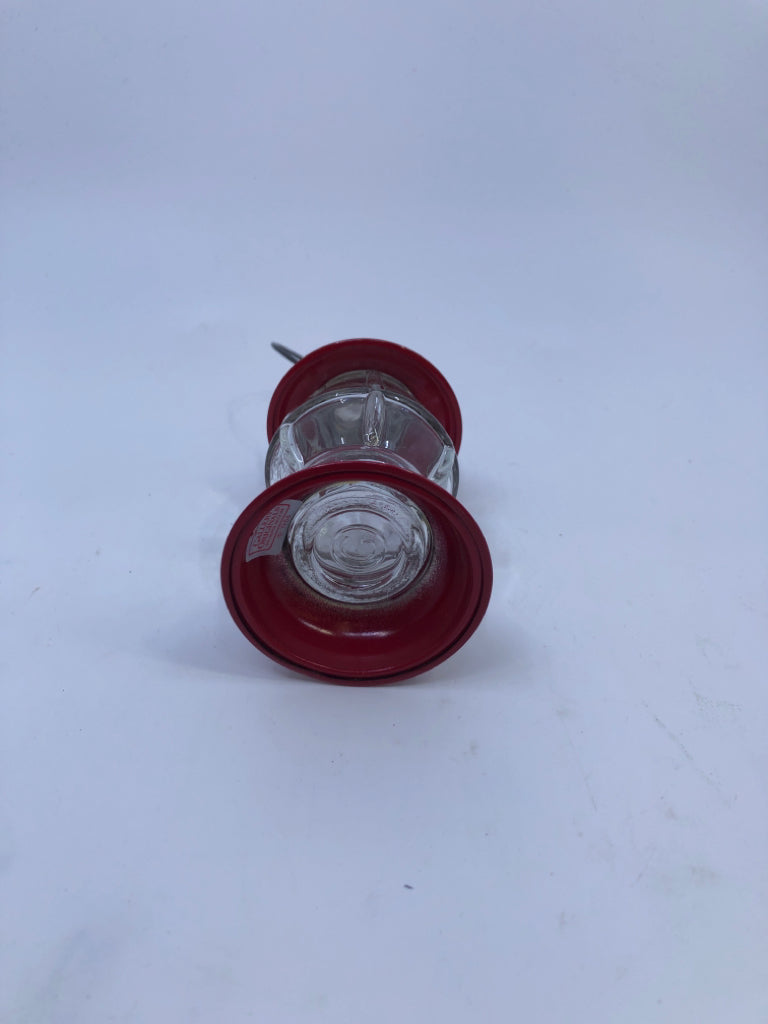 SMALL RED LANTERN ORNAMENT.
