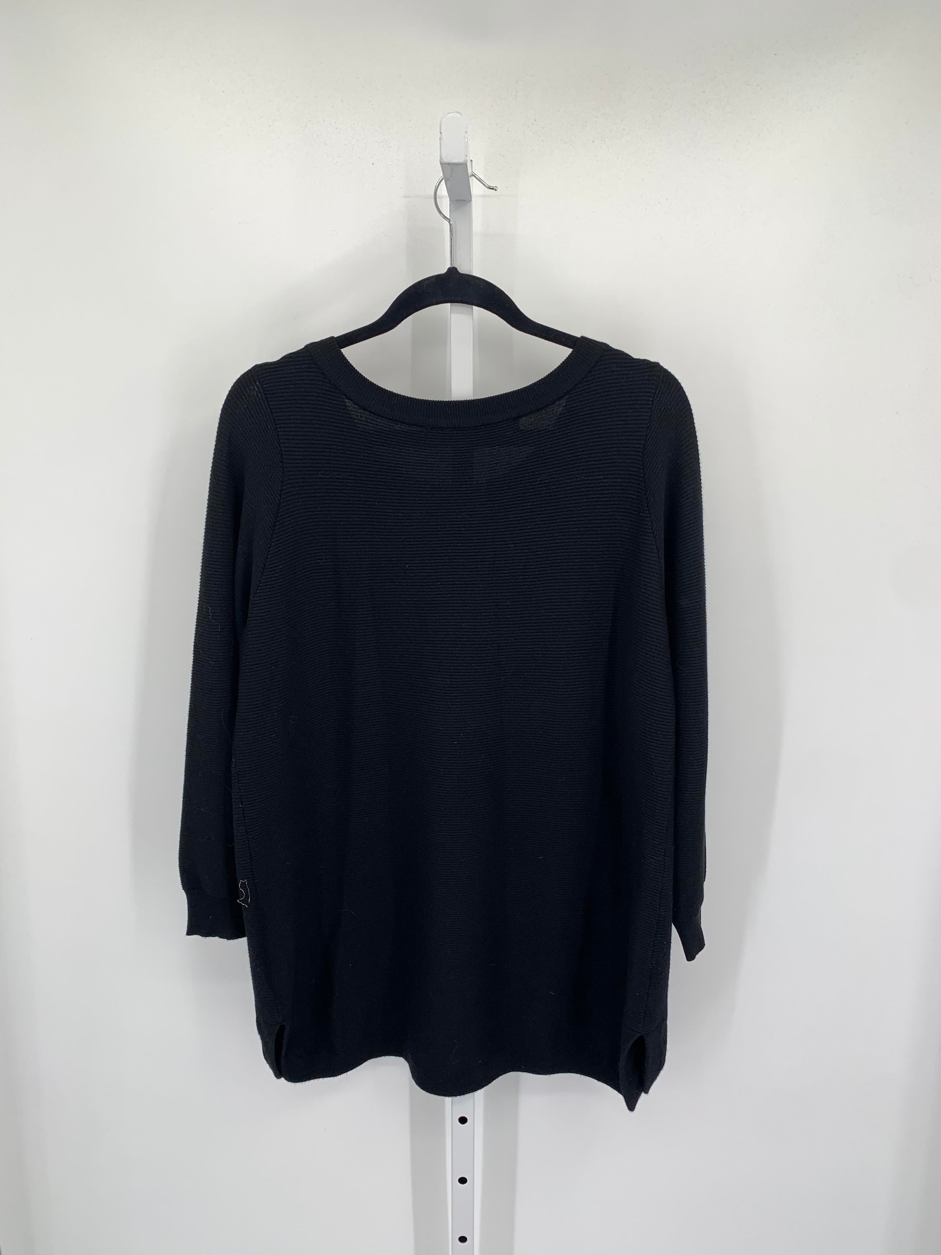 Size 1X Womens Long Slv Sweater