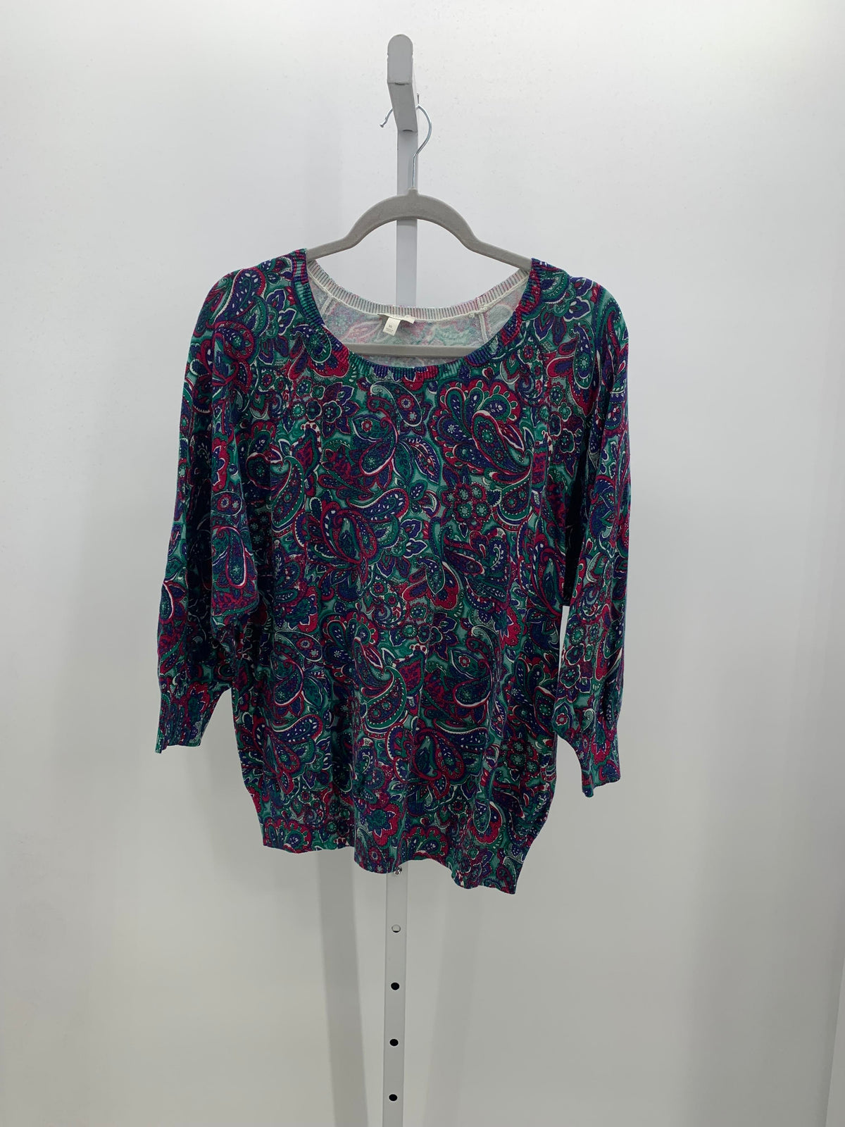 Talbots Size Extra Large Misses 3/4 Sleeve Sweater