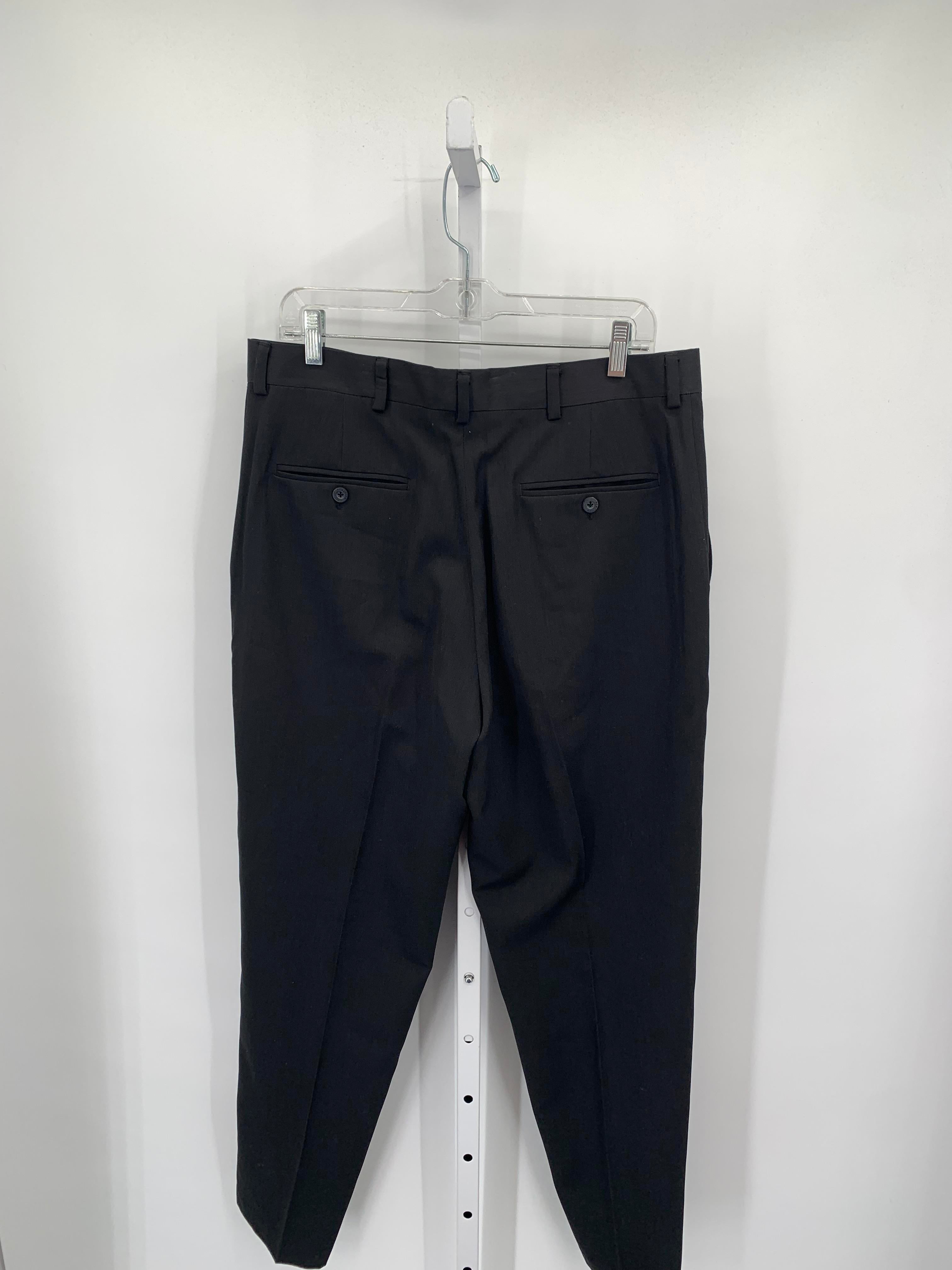 FLAT FRONT PANTS.