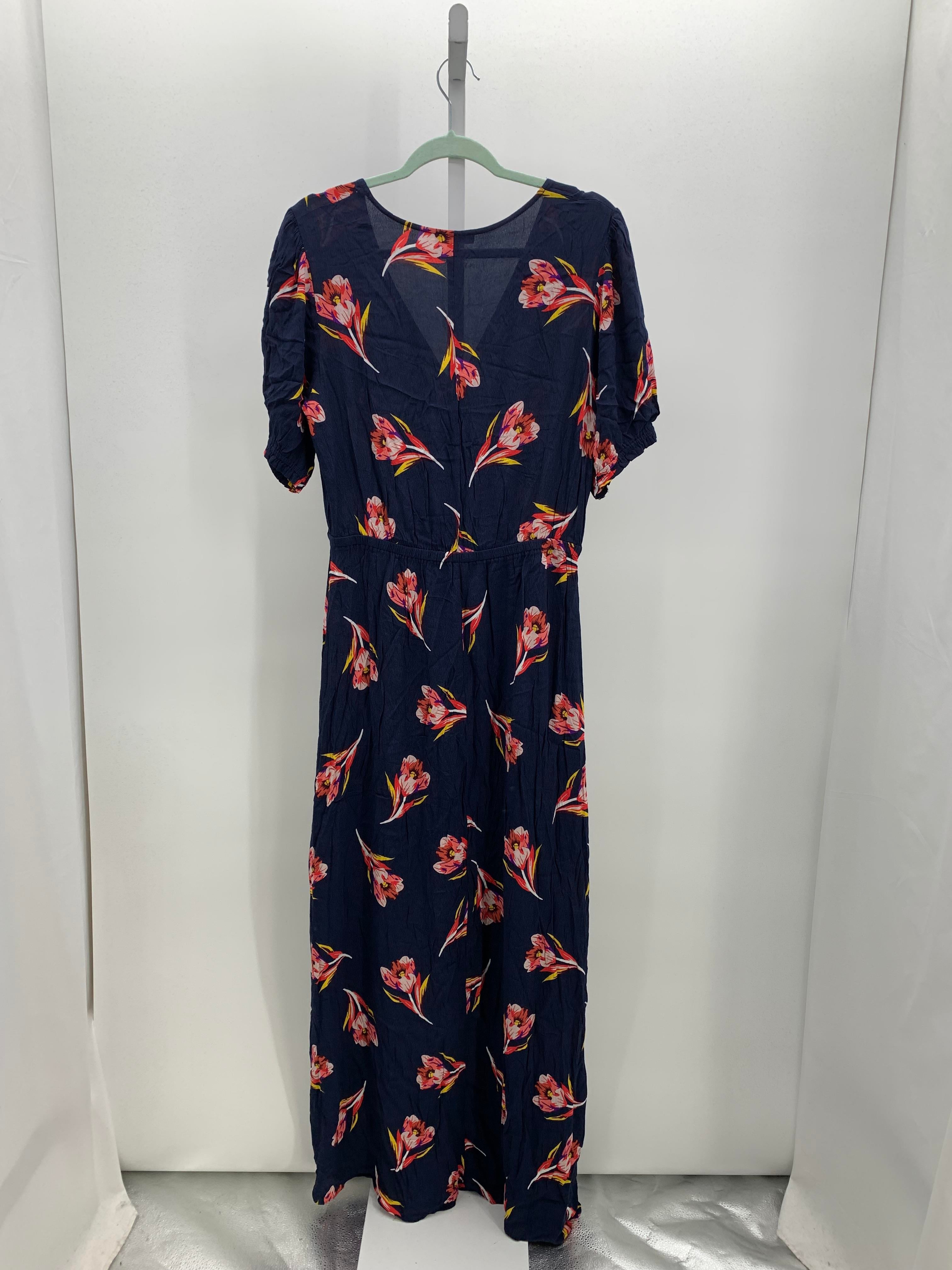 Express Size Large Misses Short Sleeve Dress