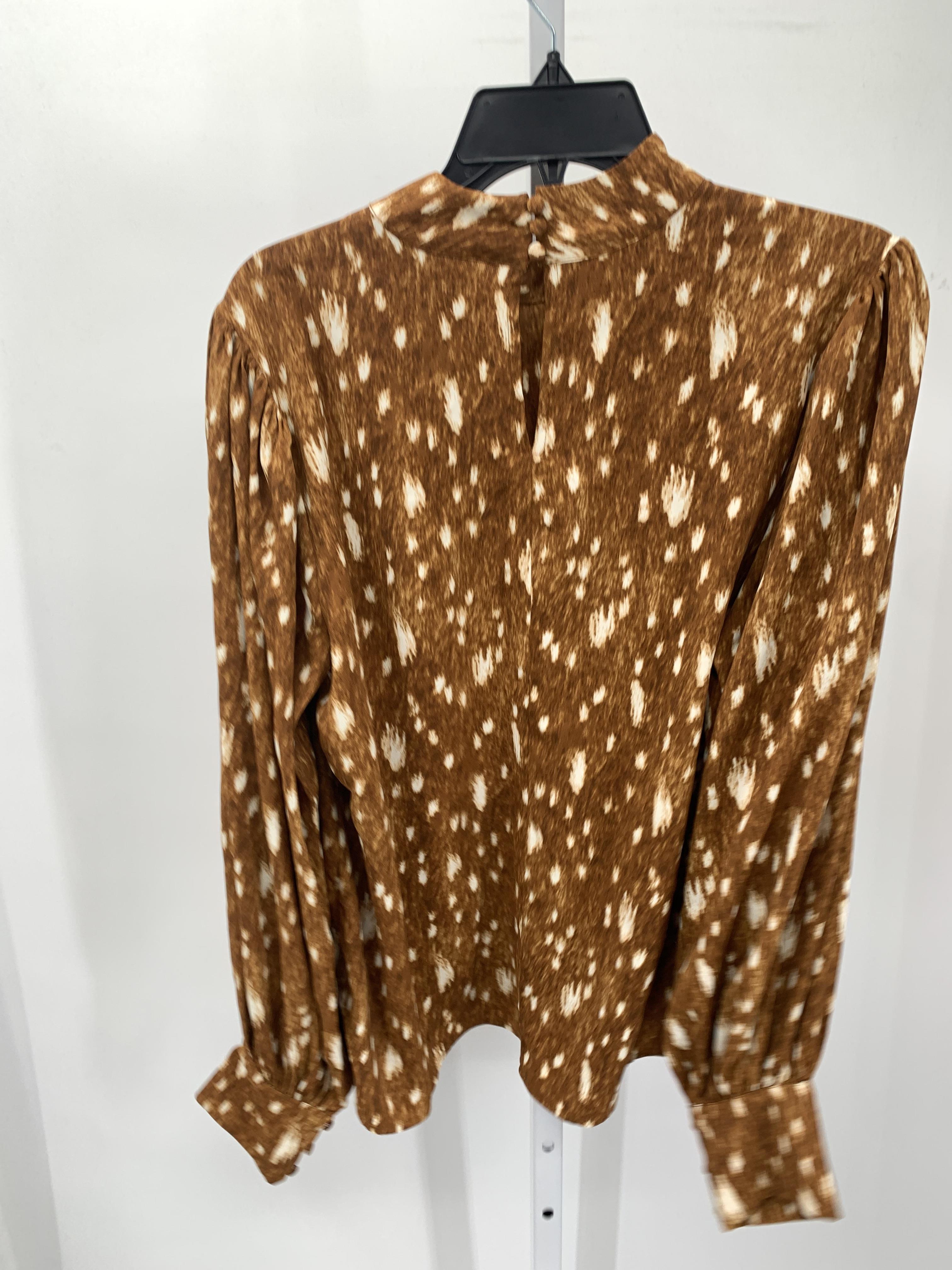 Express Size Large Misses Long Sleeve Shirt