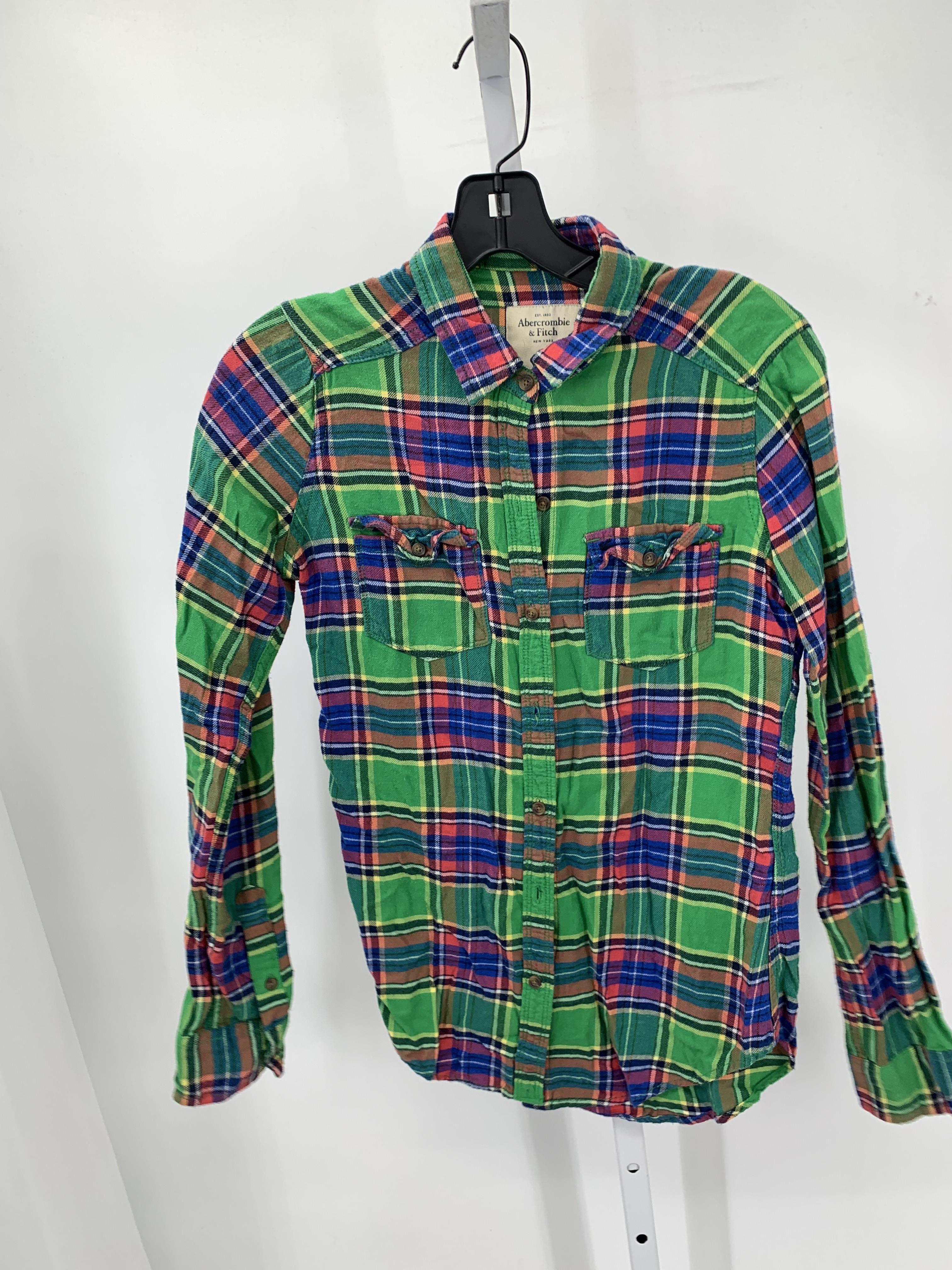 Abercrombie Size X Small Juniors Long Sleeve Shirt