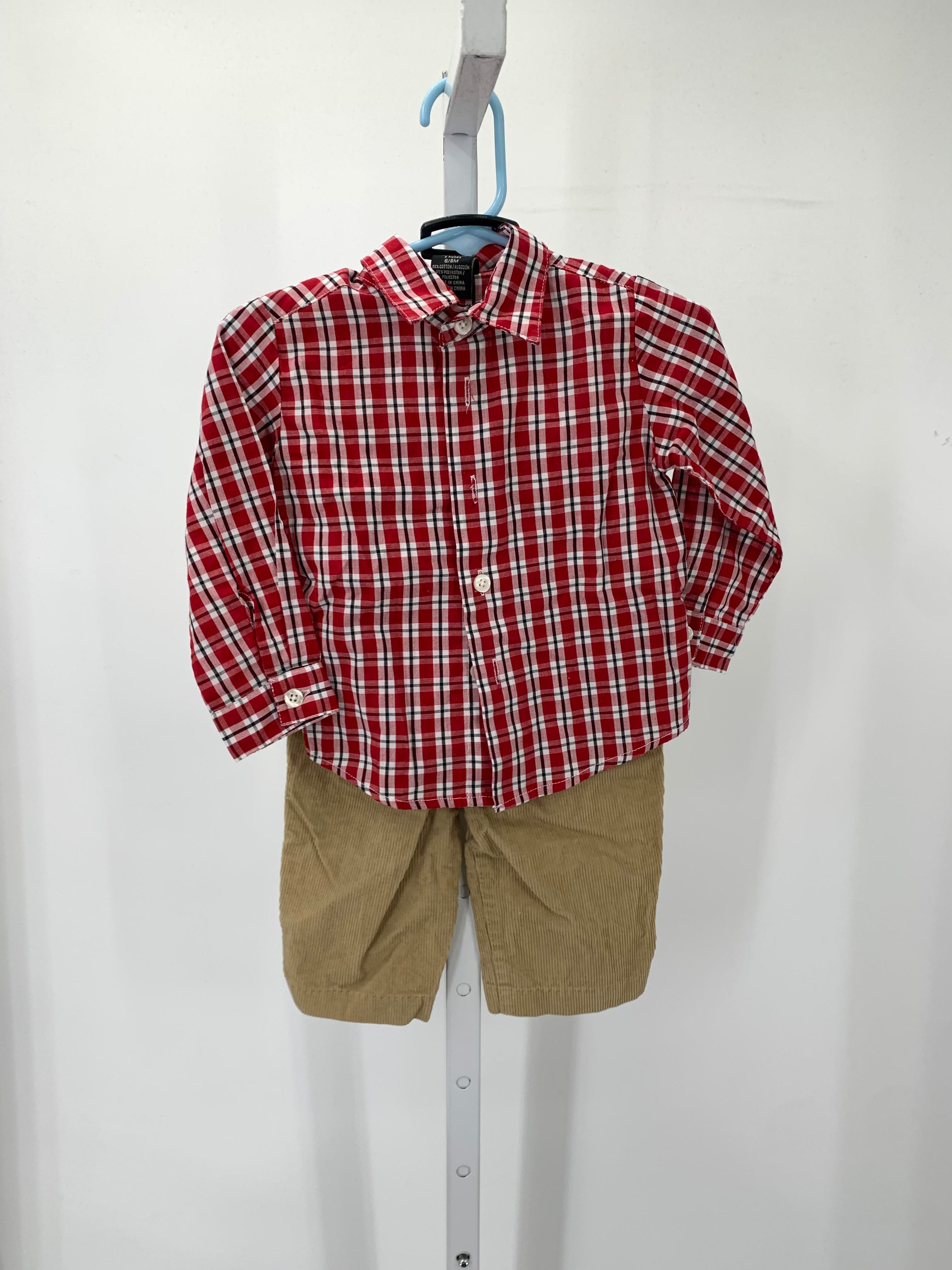 PLAID BTN DOWN CORDUROY PANTS