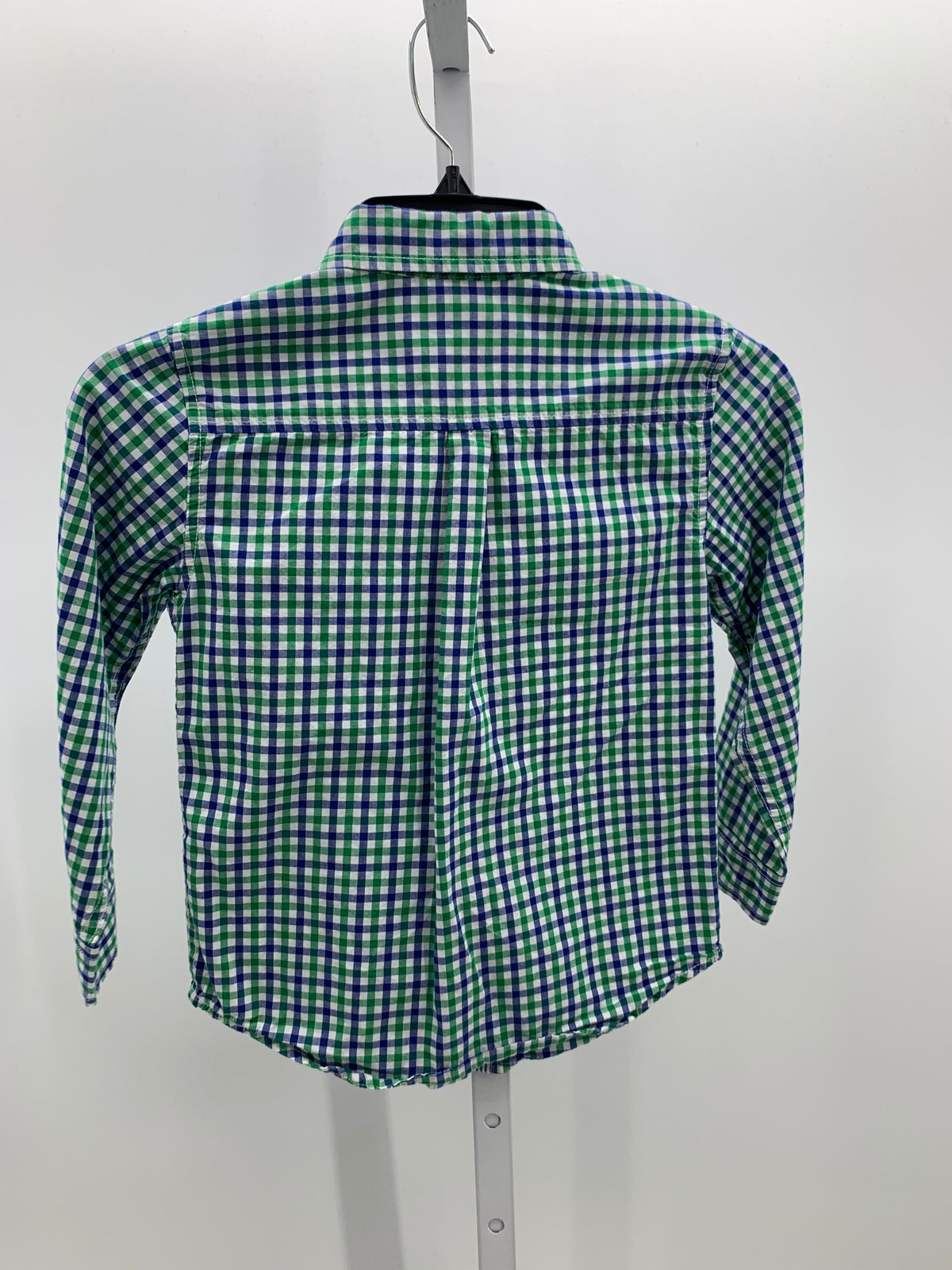 BLUE WHITE PLAID