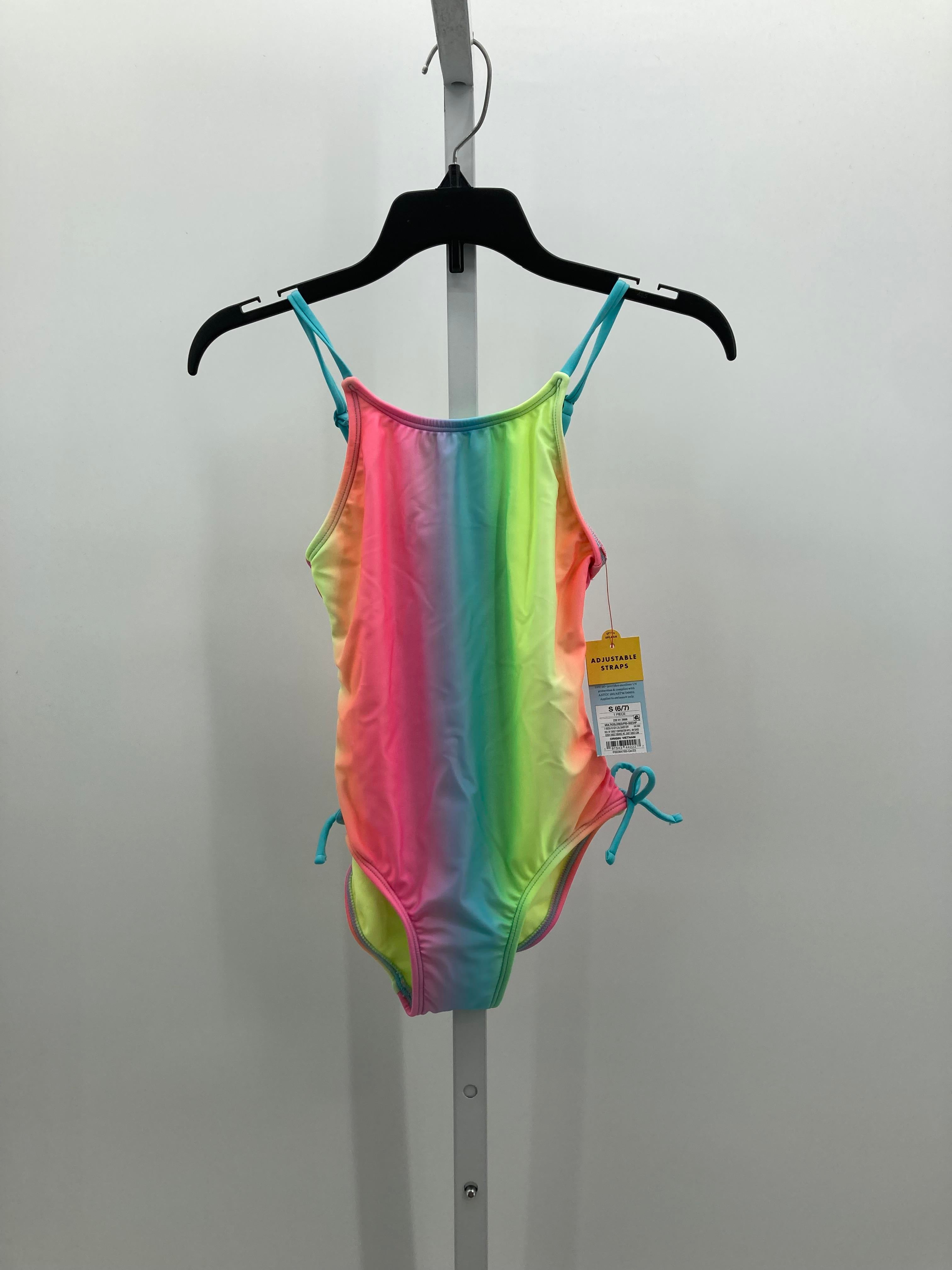 Cat & Jack Size 6-7 Girls Swim Suit