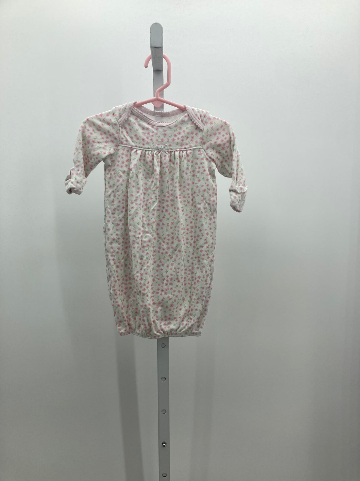 Little Me Size 0-3 months Girls Gown Sleeper