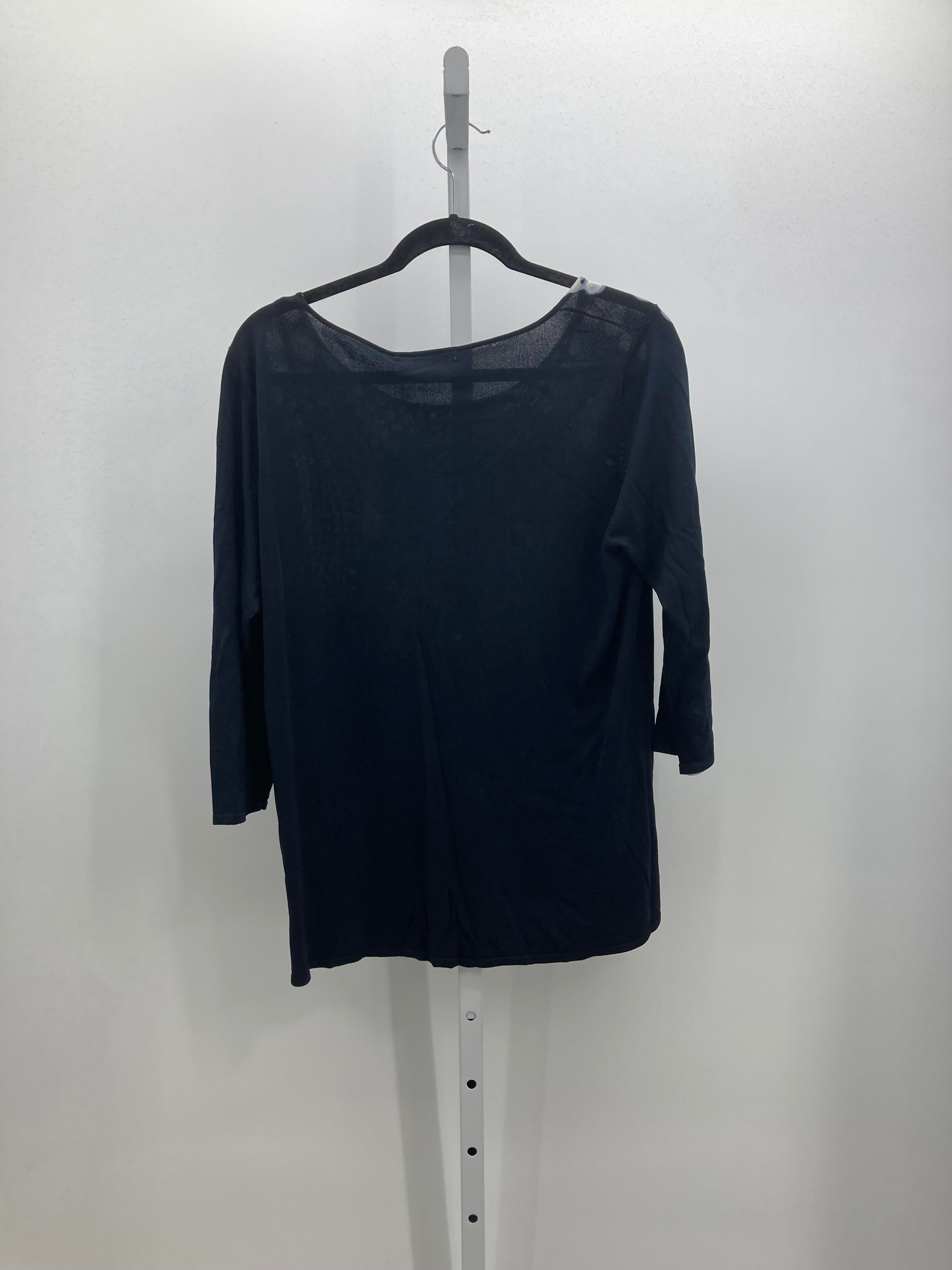 Size 2X Womens 3/4 Sleeve Shirt