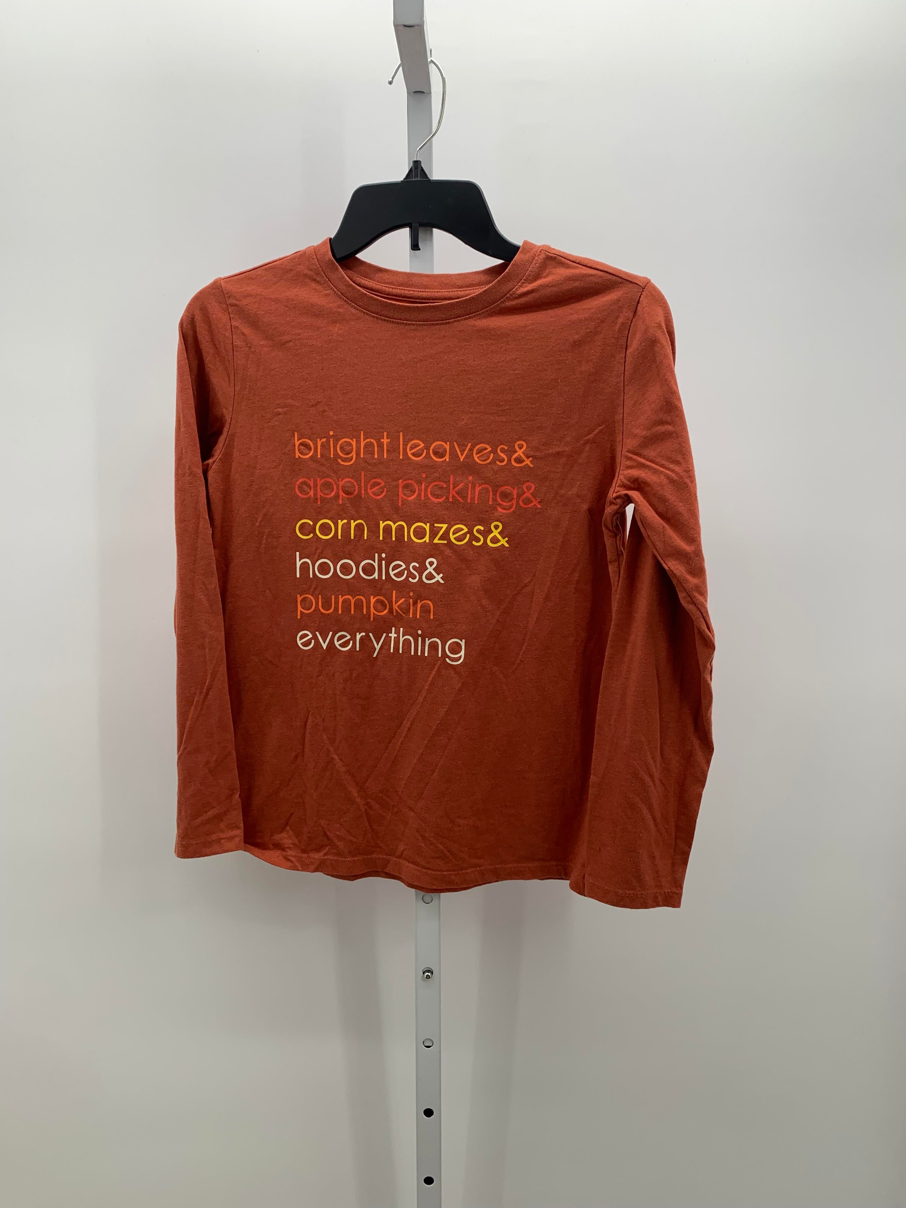 LONG SLV SHIRT BRIGHT LEAVES & APPLE PICKING