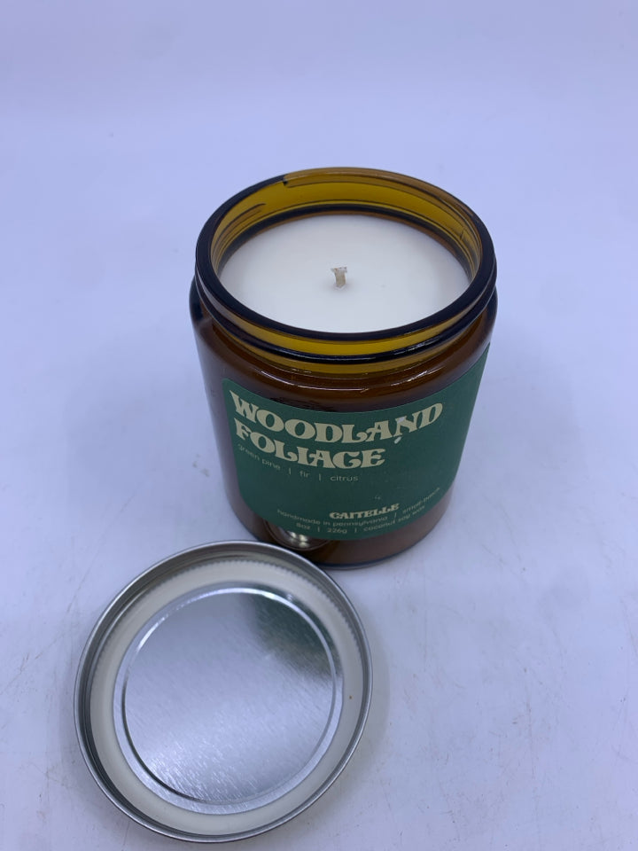 WOODLAND FOLIAGE CANDLE.