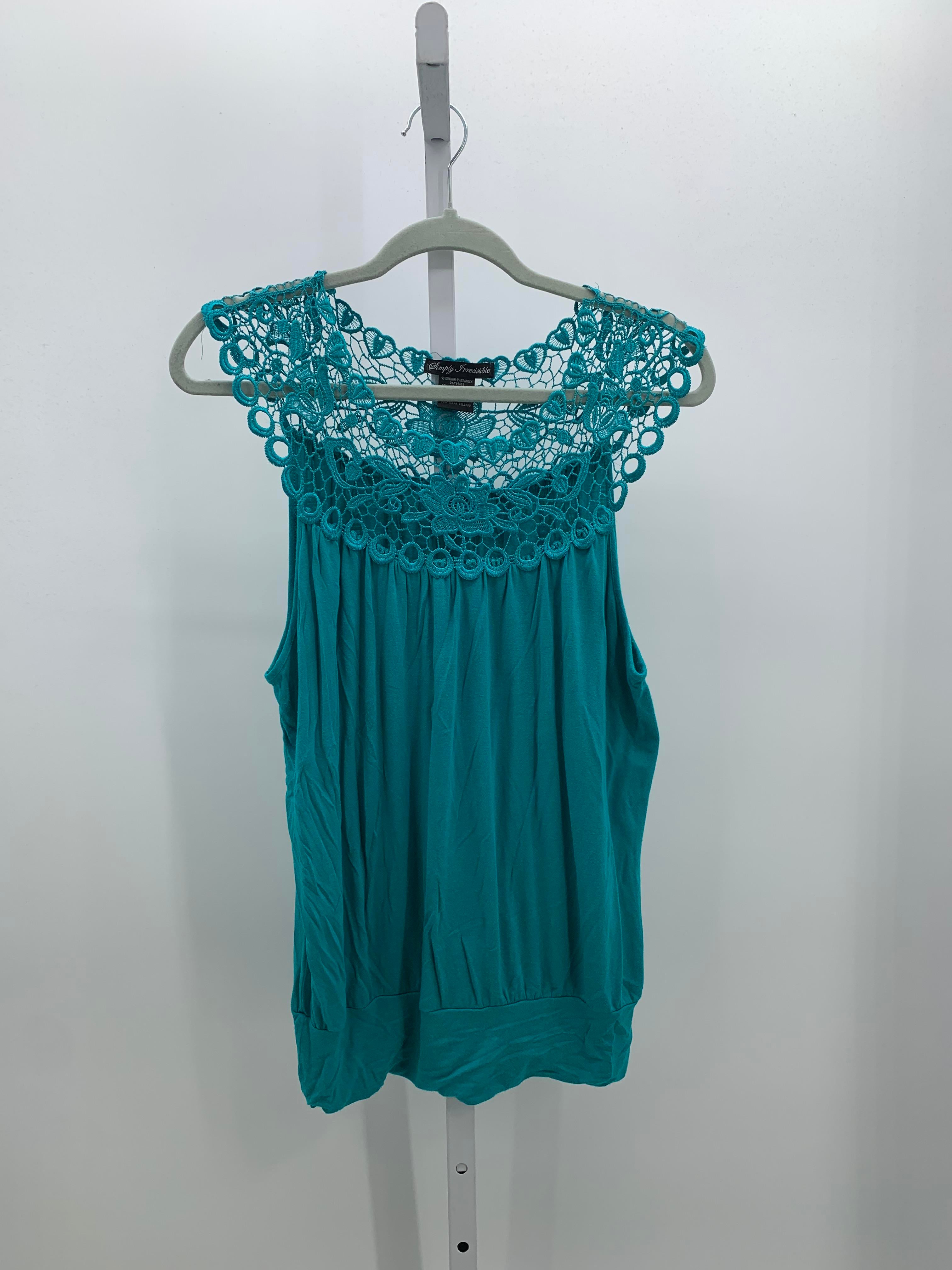 Simply Irresistible Size Large Misses Sleeveless Shirt