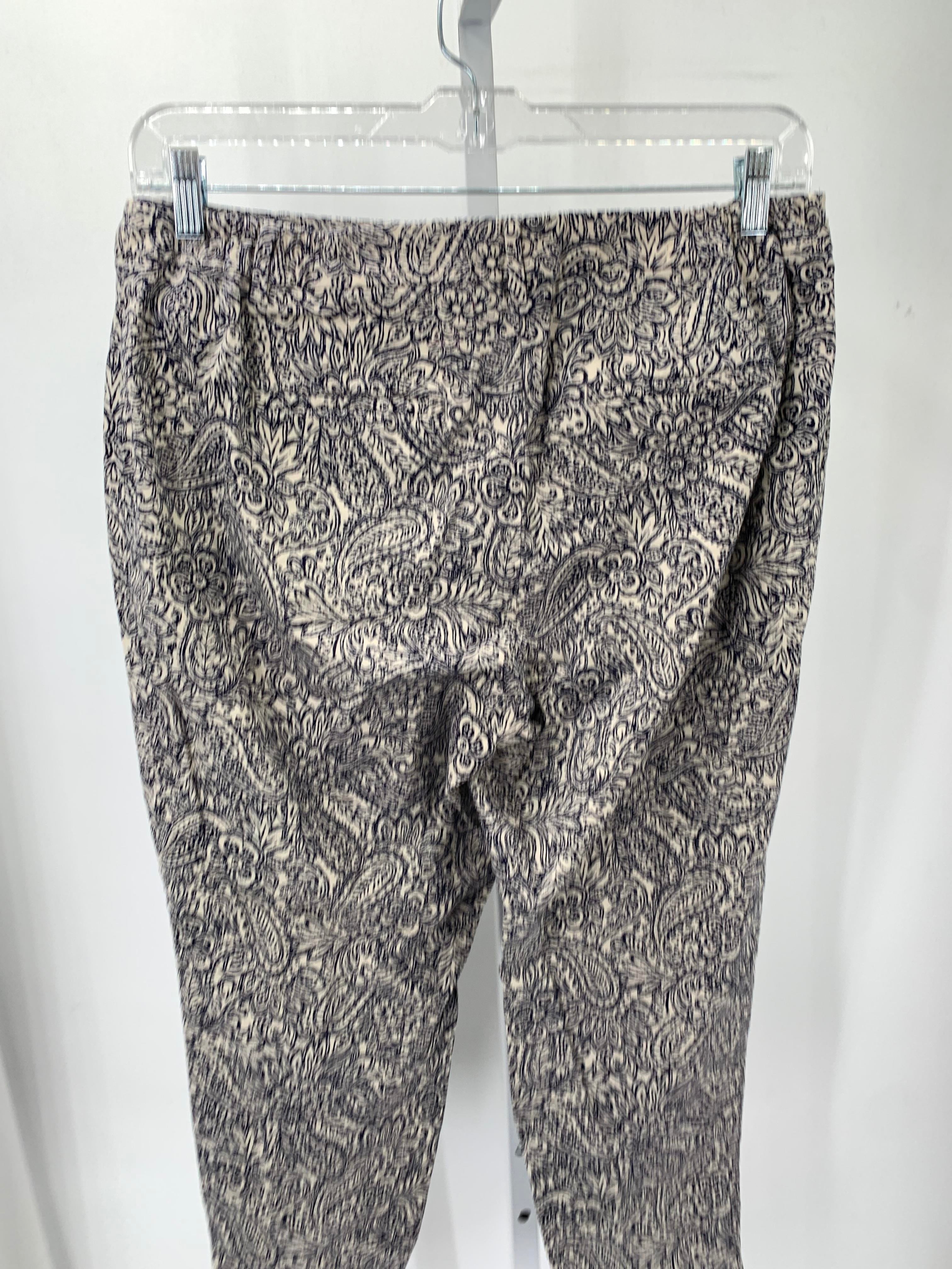 Talbots Size 14 W Womens Cropped Pants