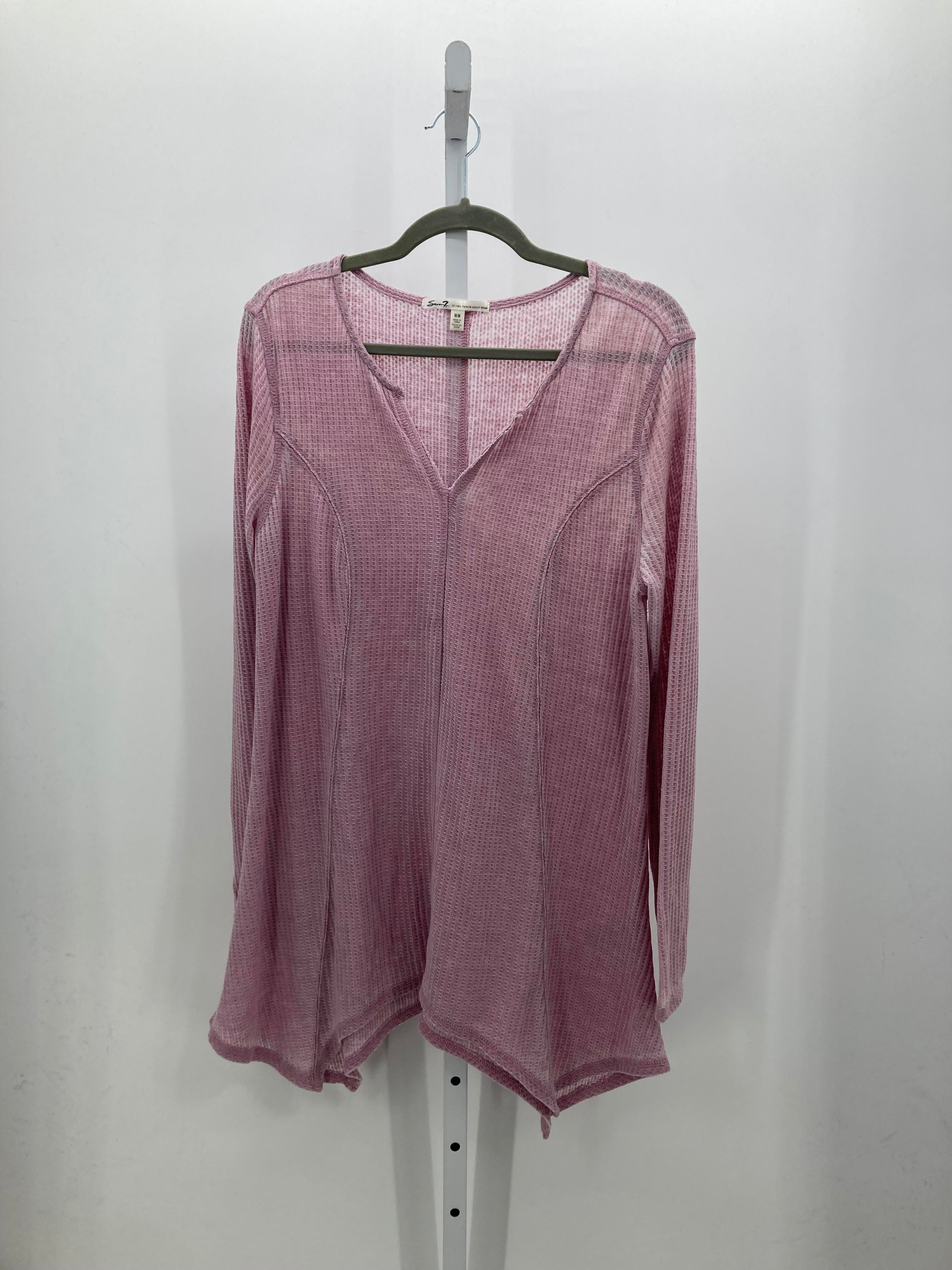 Seven Apparel Size Medium Misses Long Sleeve Shirt