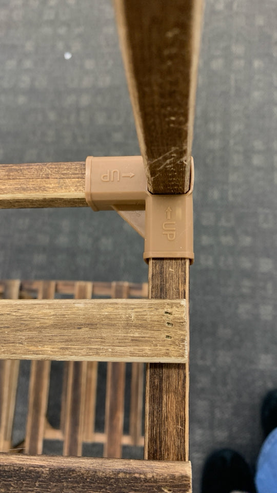 LT WOOD MULTI TIER PLANT STAND.