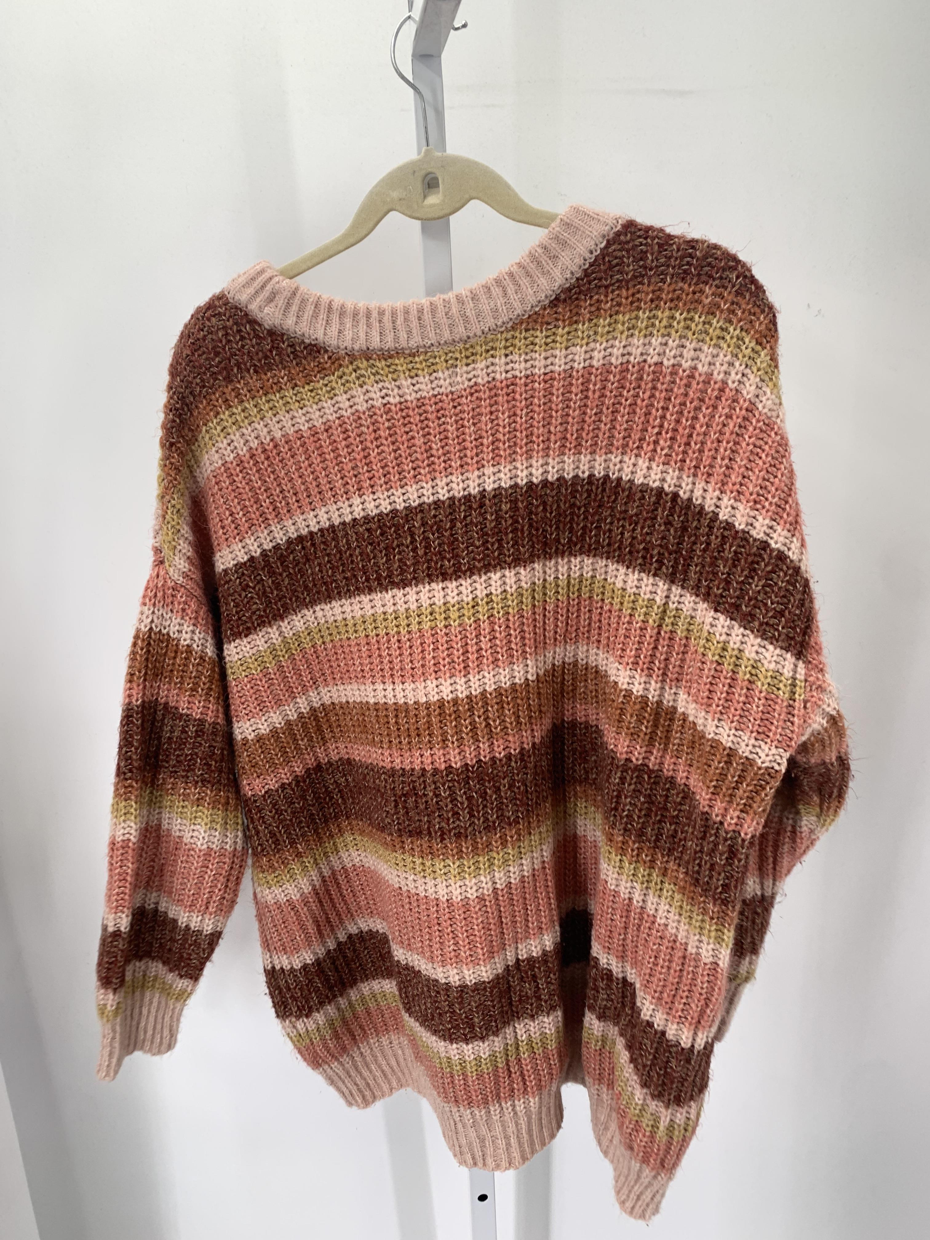 SO Size Large Juniors Long Sleeve Sweater