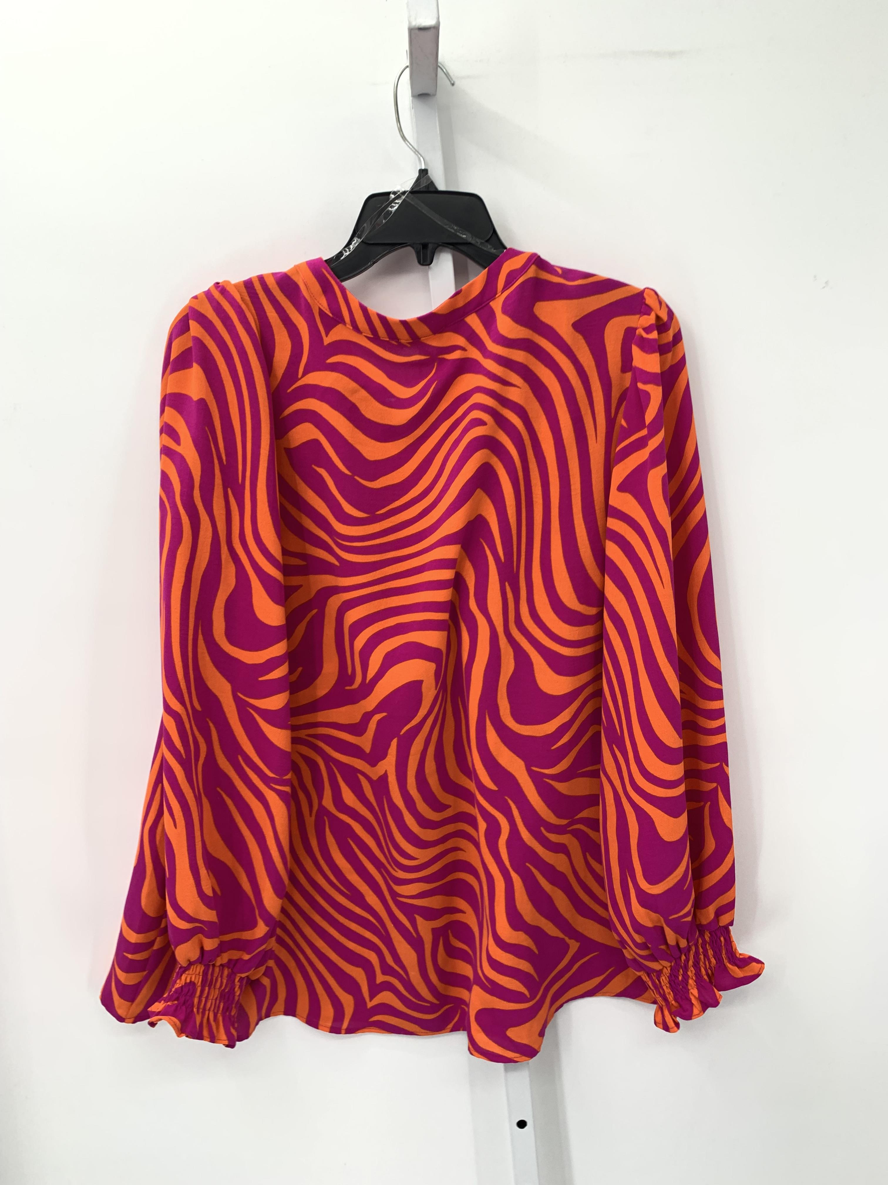 Jodifl Size 1X Womens Long Sleeve Shirt
