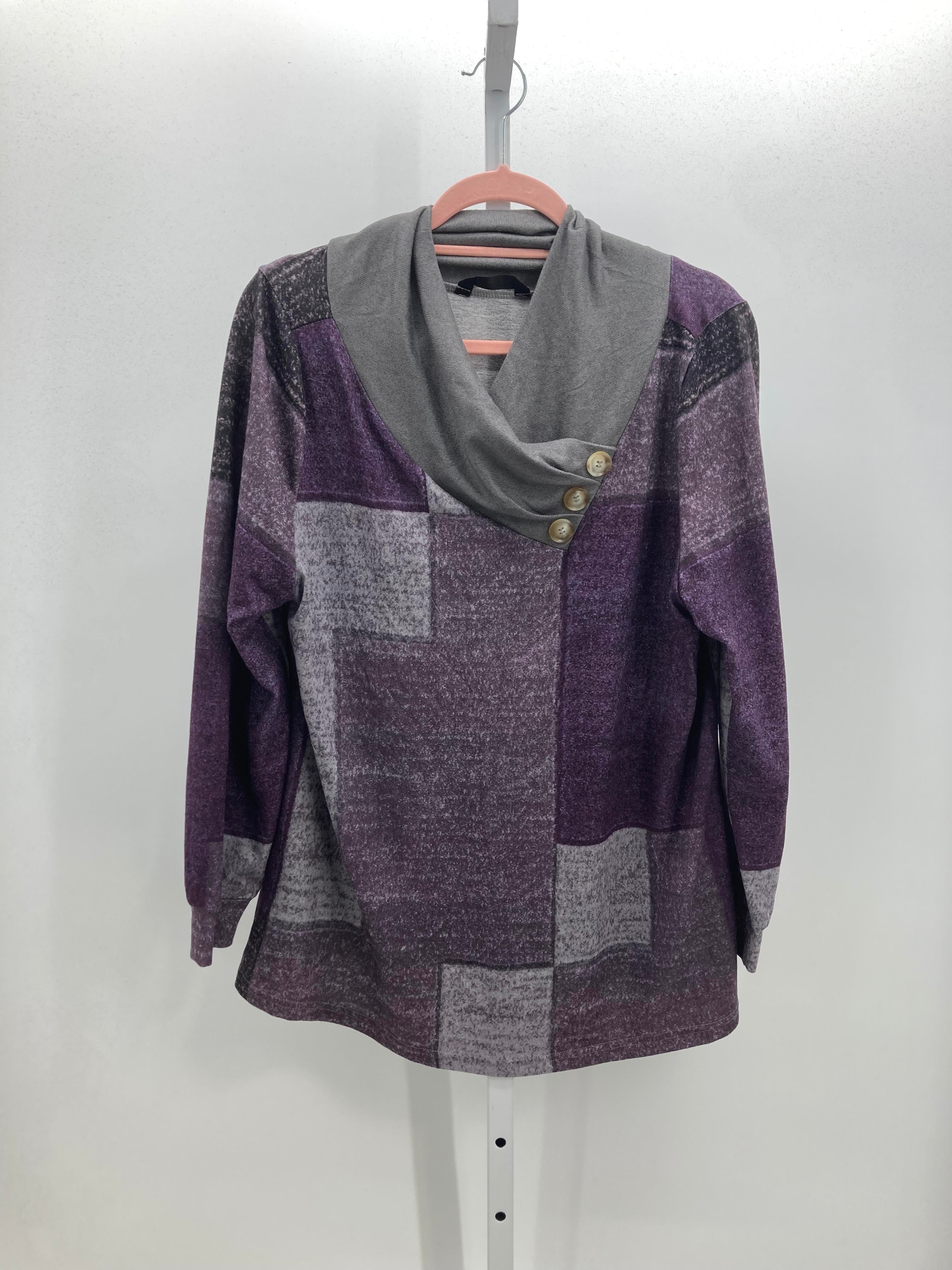 Size 10 Misses Long Slv Sweater