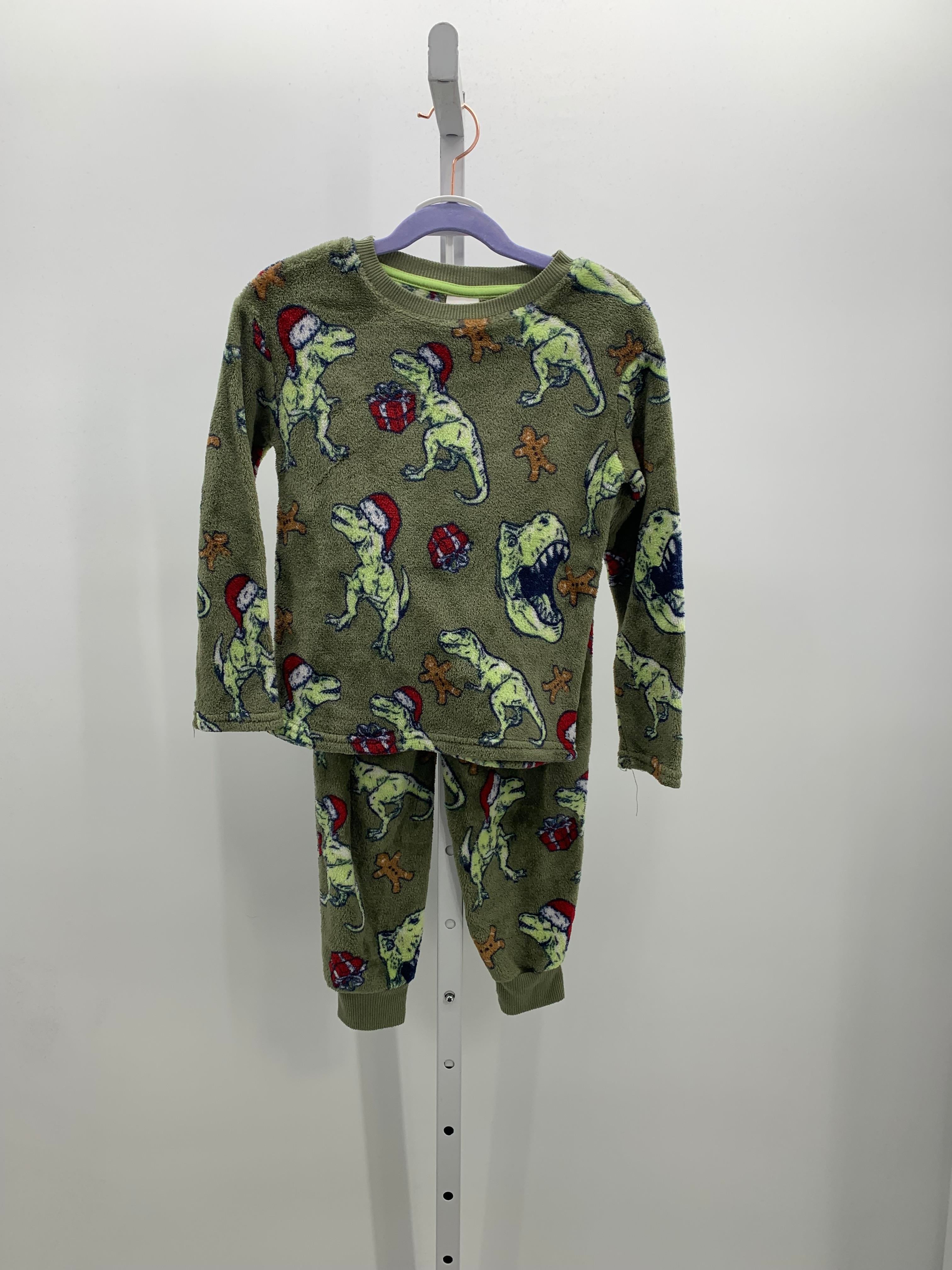FLEECE PJS SANTA T-REX