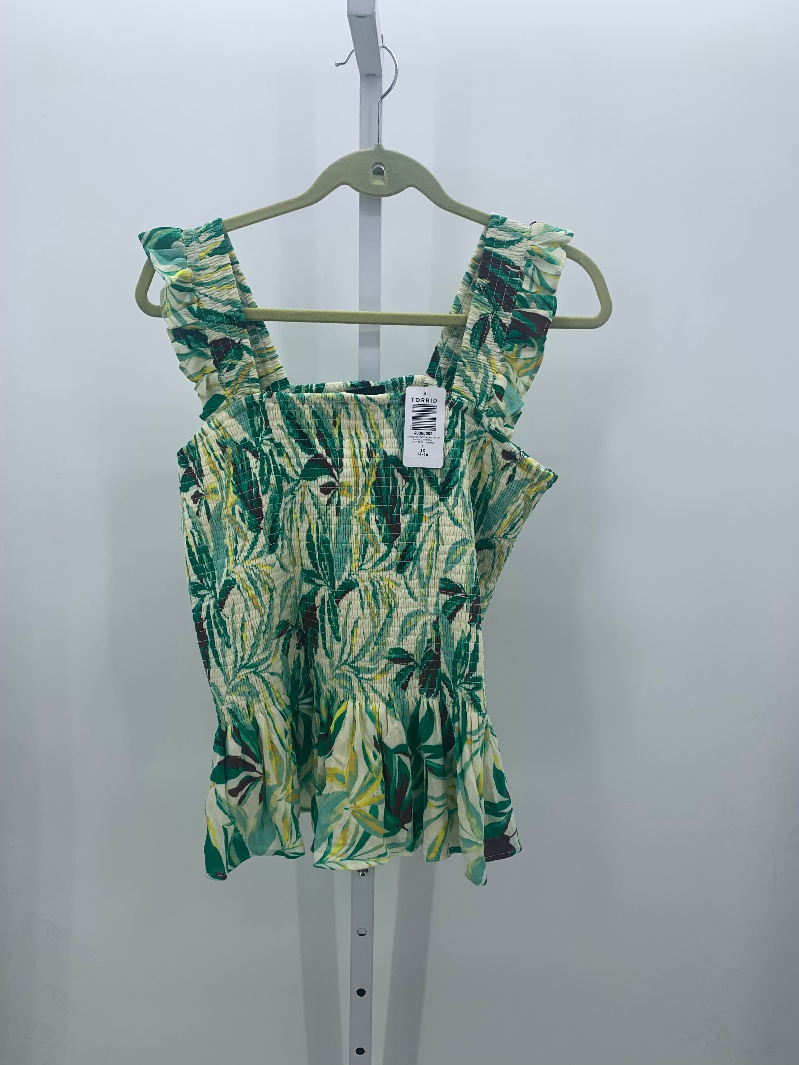 Torrid Size 1X Womens Sleeveless Shirt