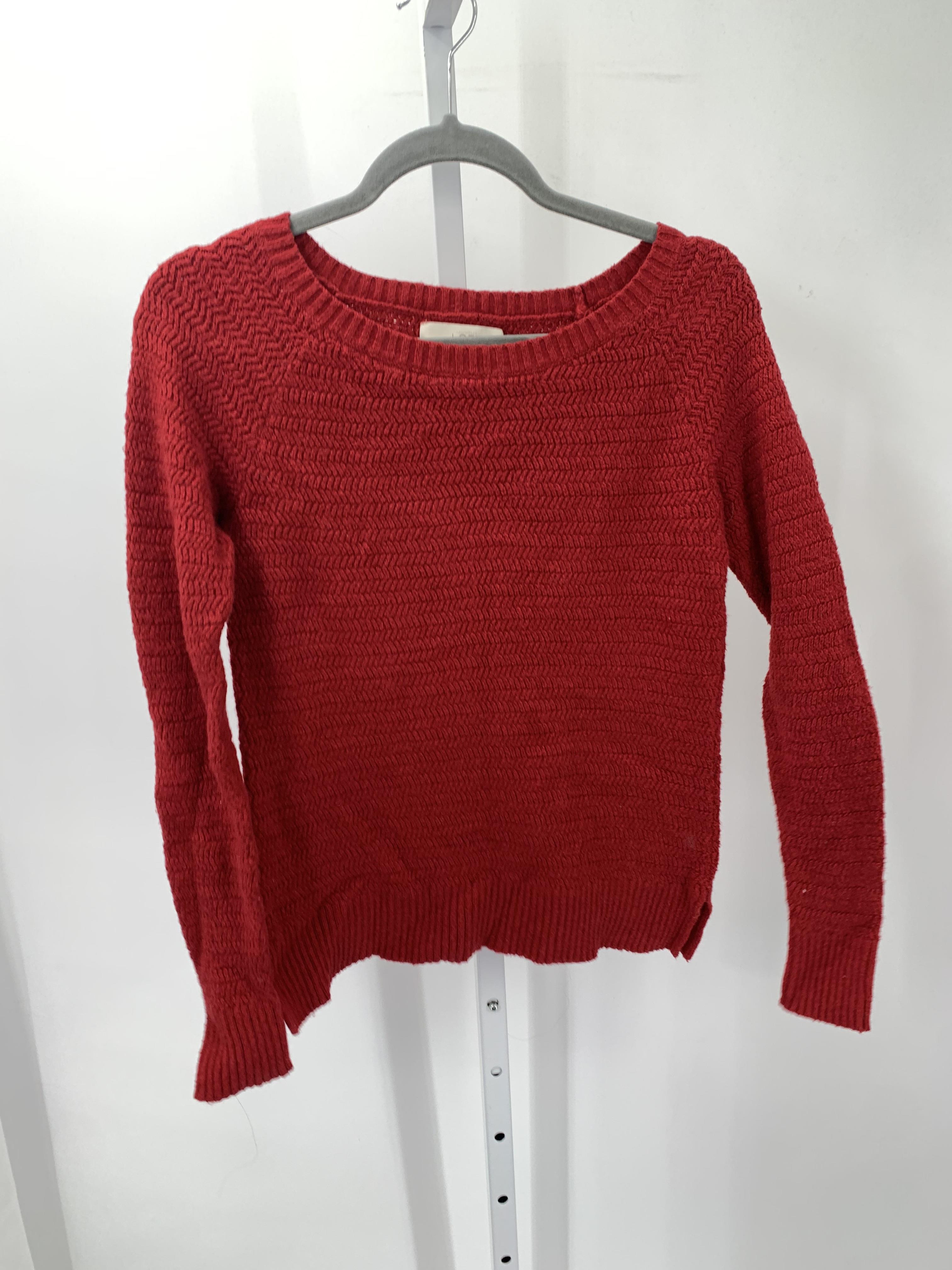 Loft Size Small Misses Long Slv Sweater