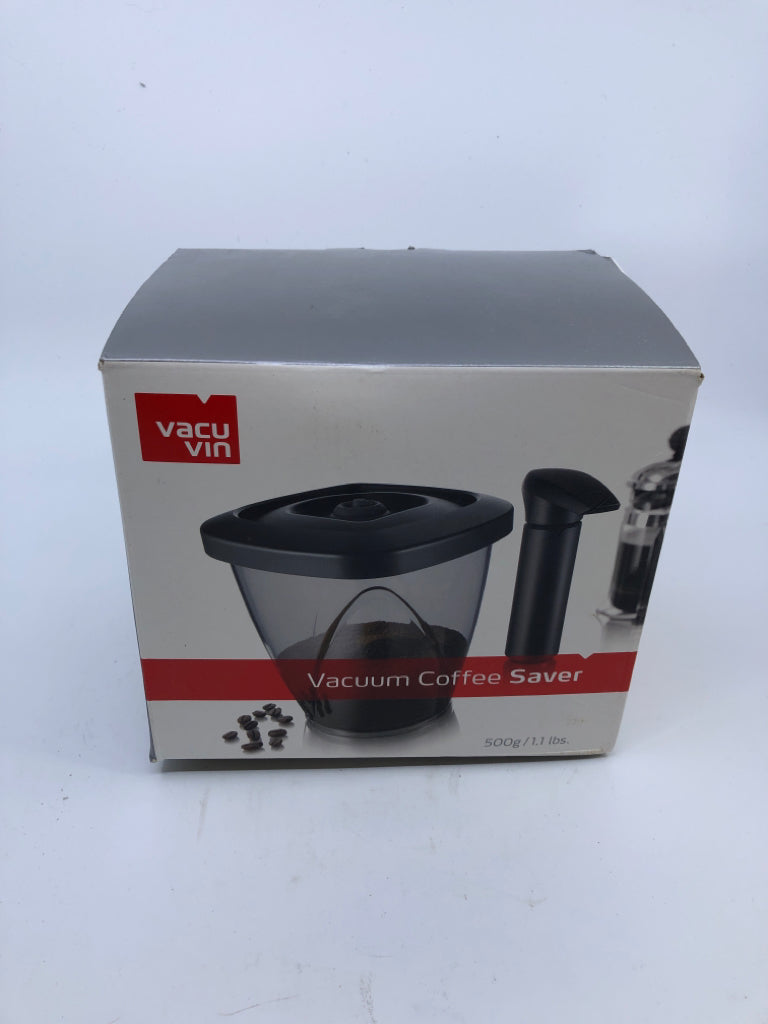 NIB VACUUM COFFEE SAVER CONTAINER