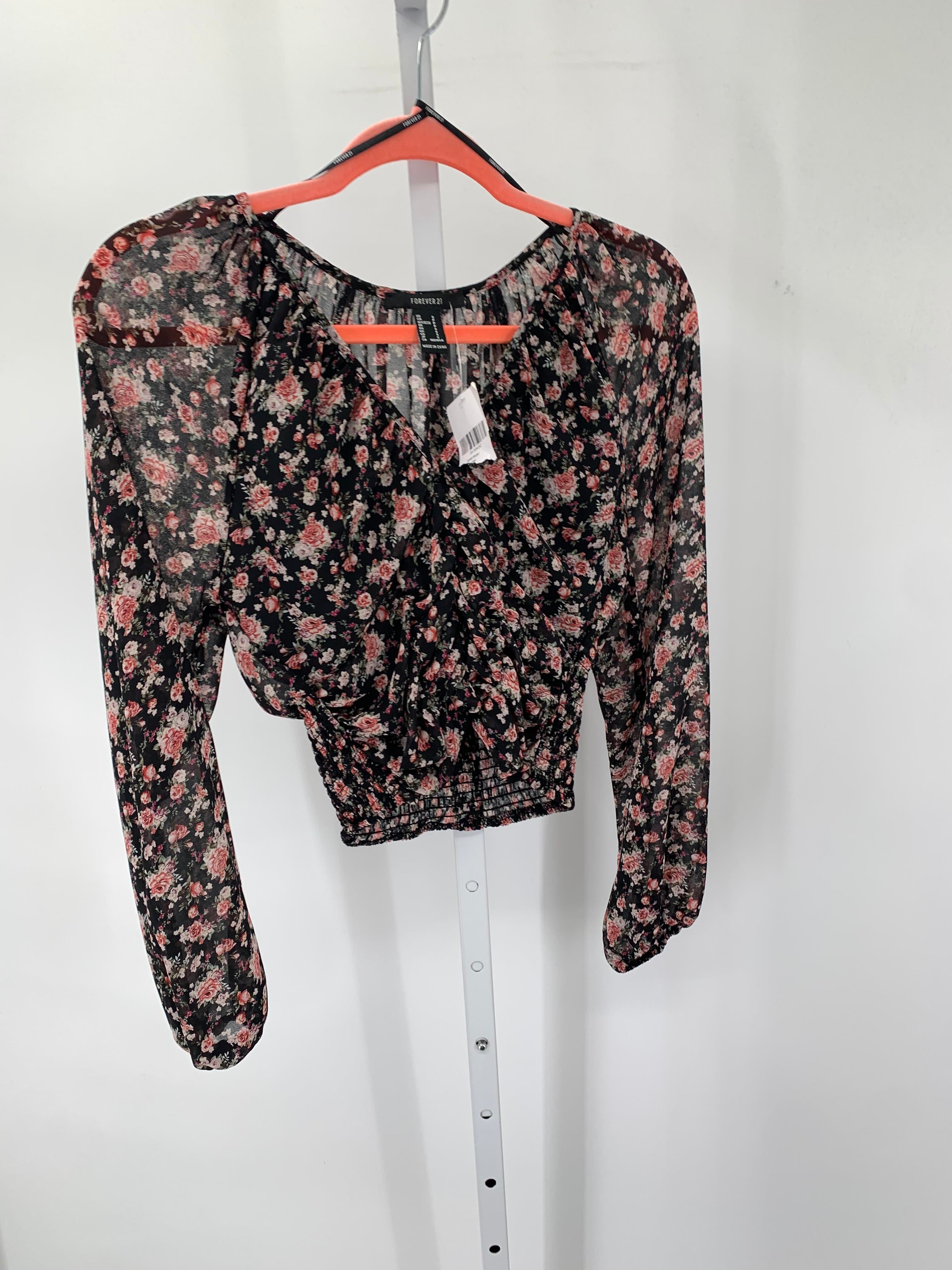 Forever 21 Size Small Juniors Long Sleeve Shirt