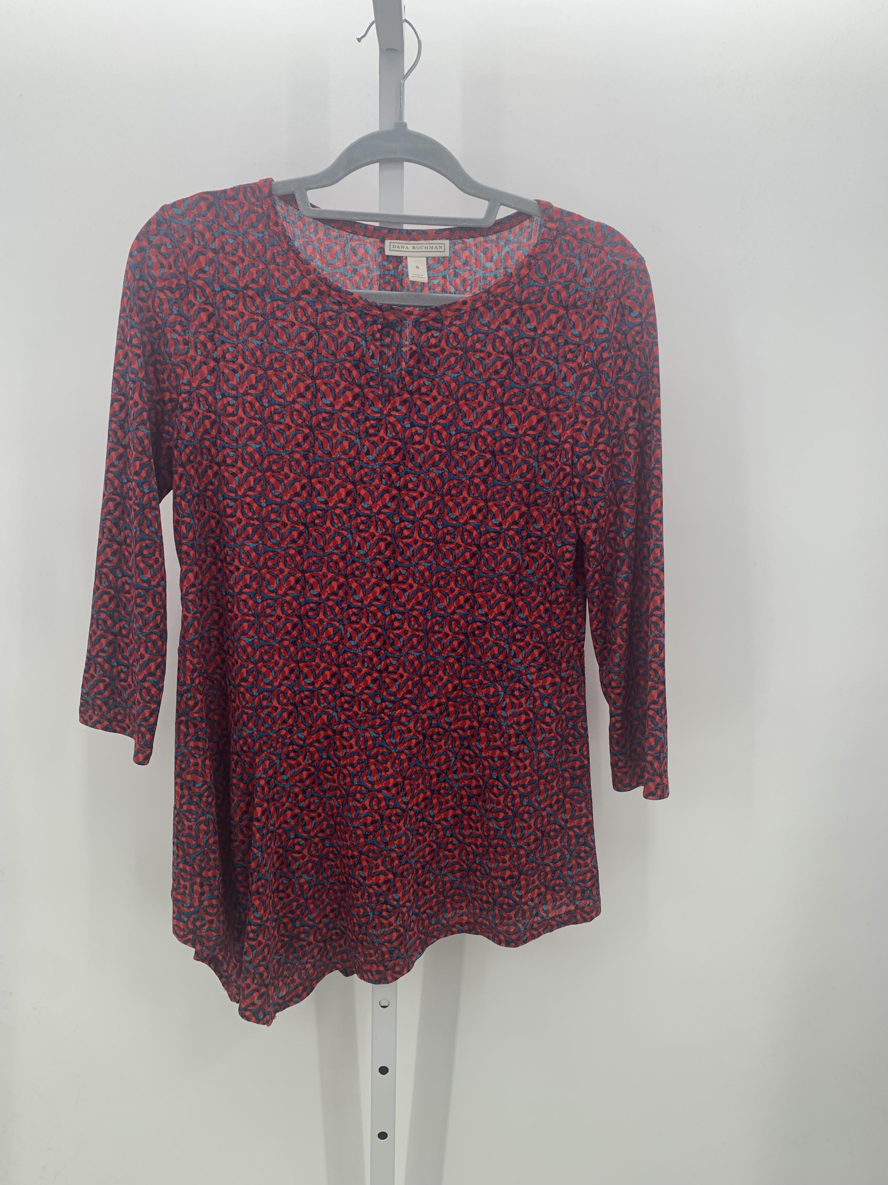 Dana Buchman Size Small Misses 3/4 Sleeve Shirt