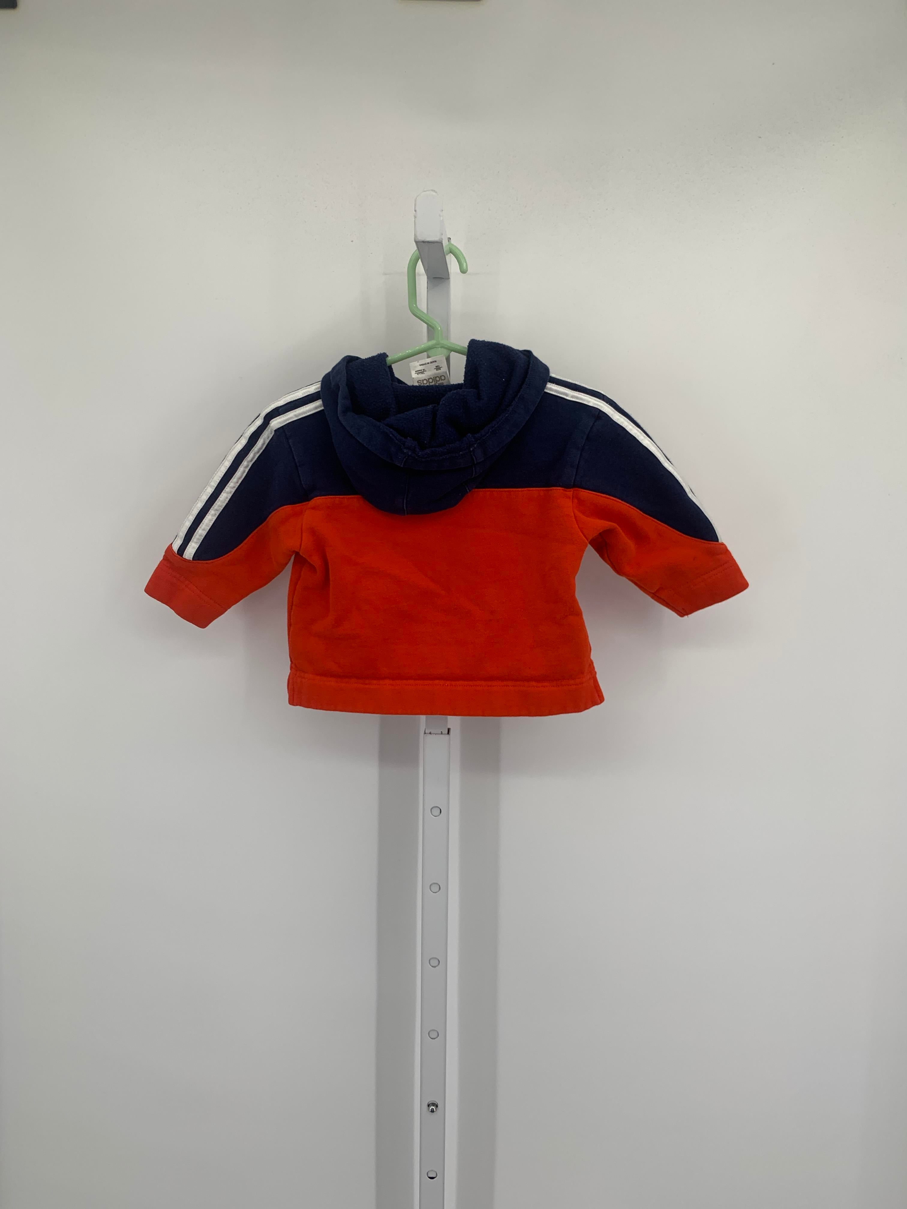 ORANGE FOOTBALL HOODED KNIT