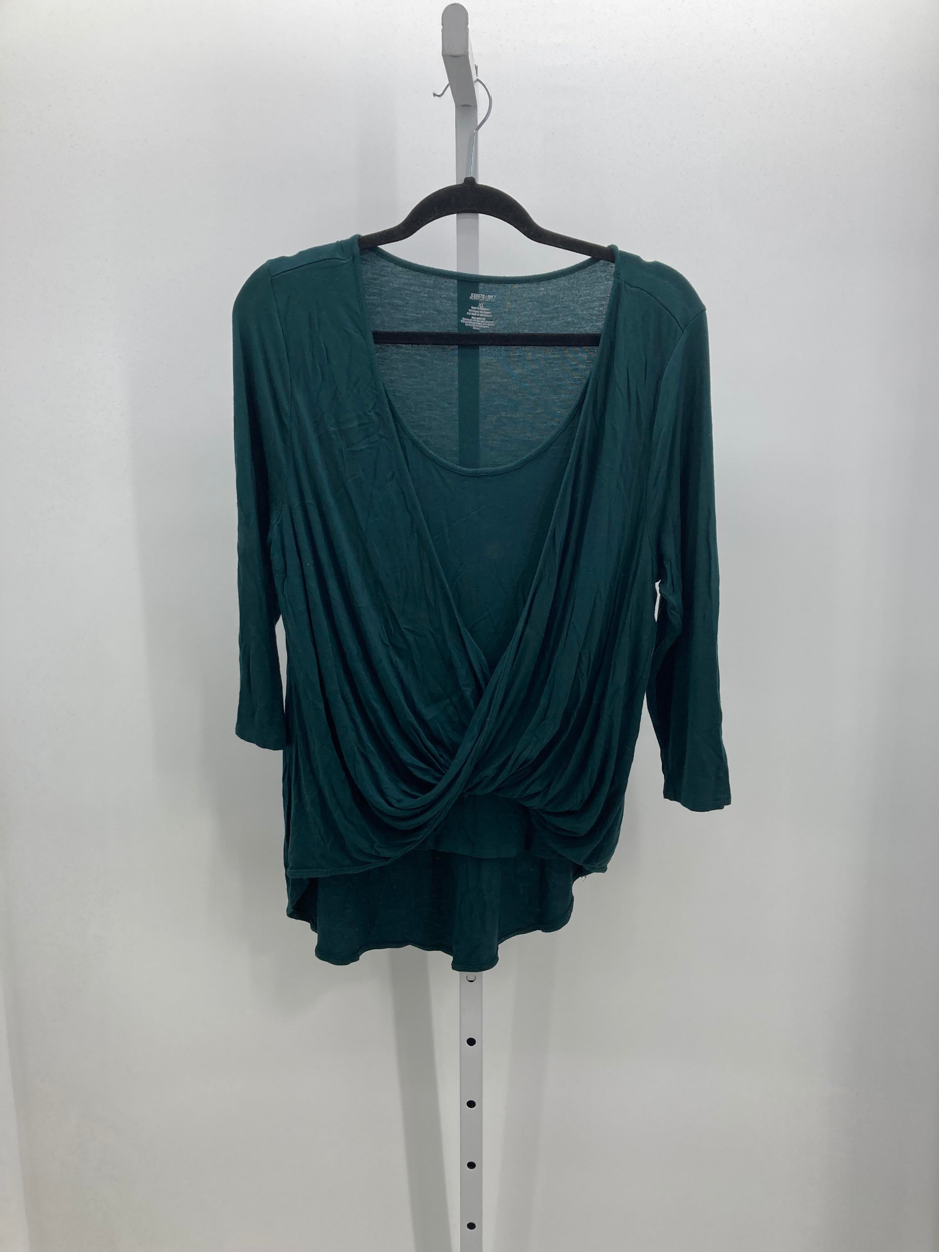 Jennifer Lopez Size Extra Large Misses 3/4 Sleeve Shirt