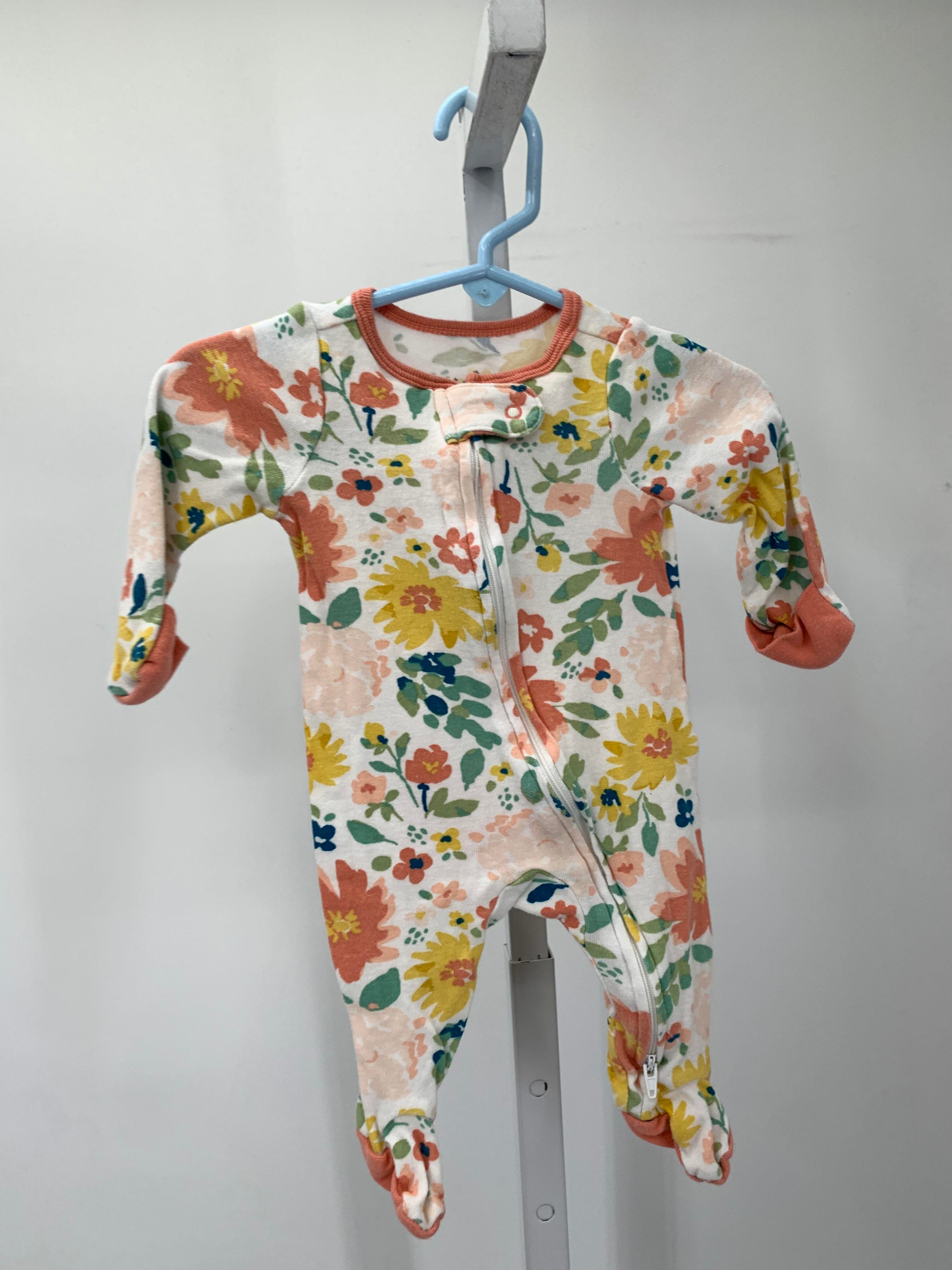 Cloud Island Size Newborn Girls Long Slv. Romper