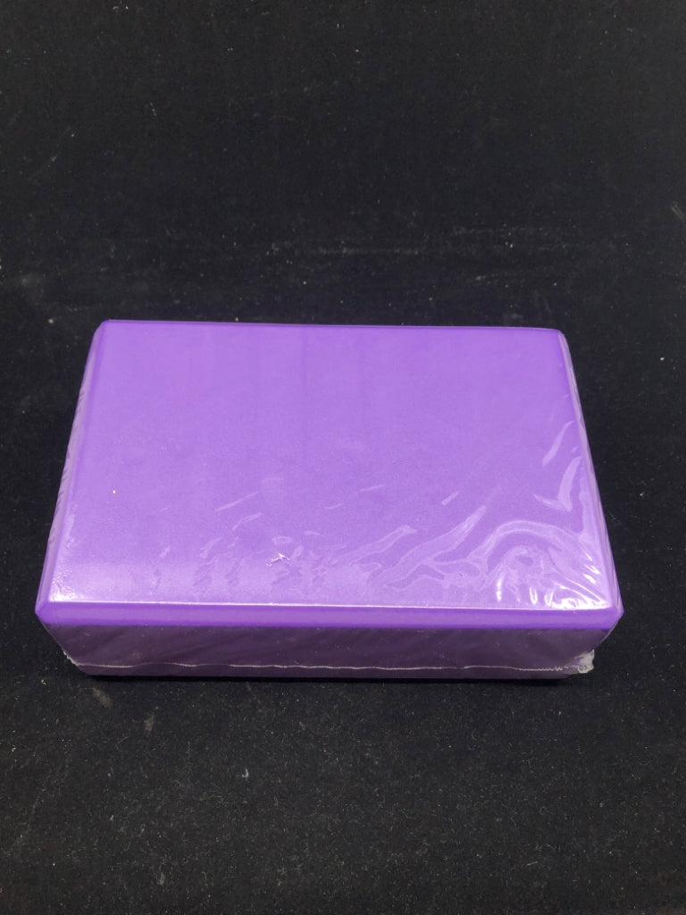 NIP PURPLE YOGA BLOCK.