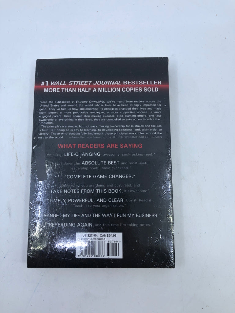 EXTREME OWNERSHIP SEALED BOOK
